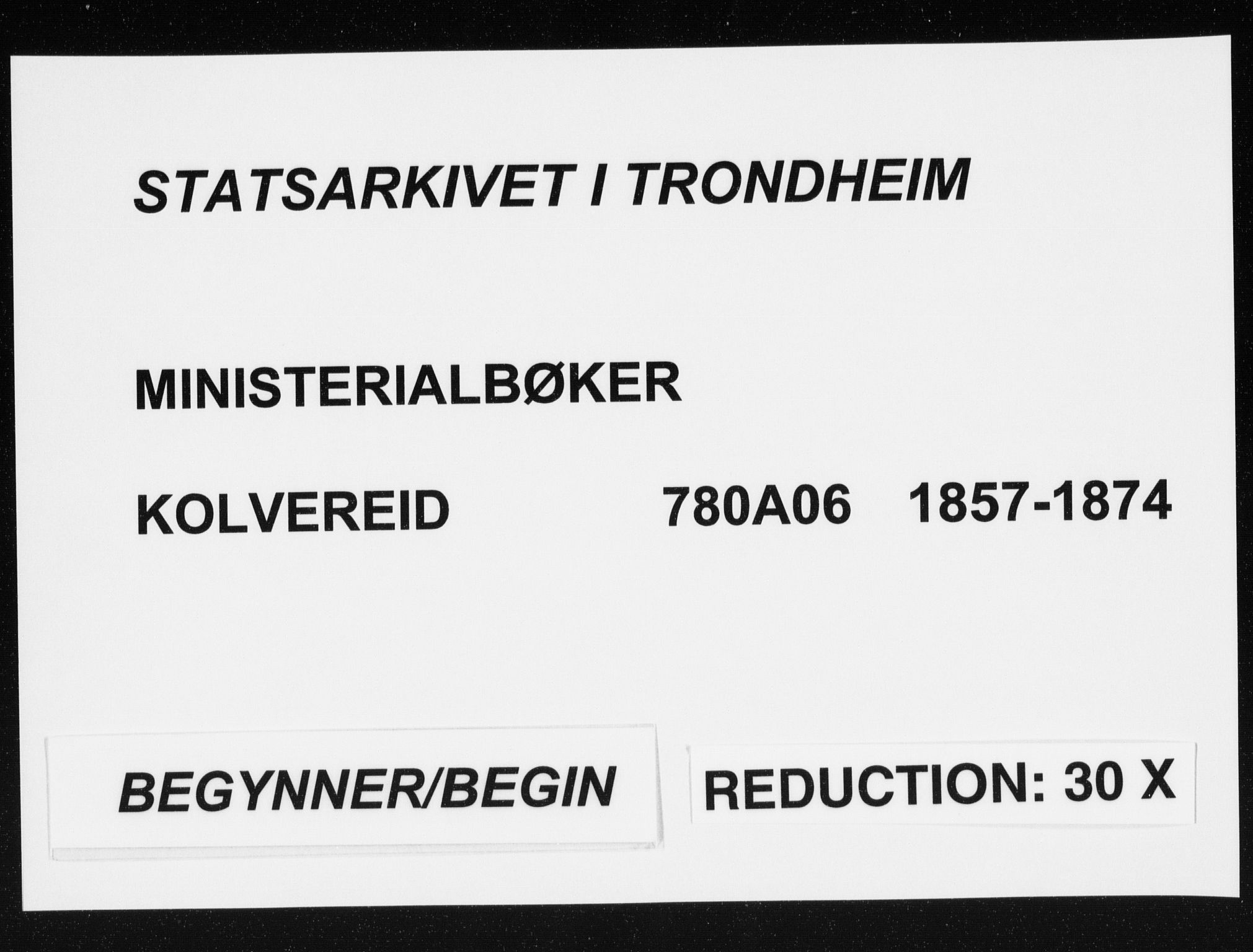 Ministerialprotokoller, klokkerbøker og fødselsregistre - Nord-Trøndelag, SAT/A-1458/780/L0641: Parish register (official) no. 780A06, 1857-1874