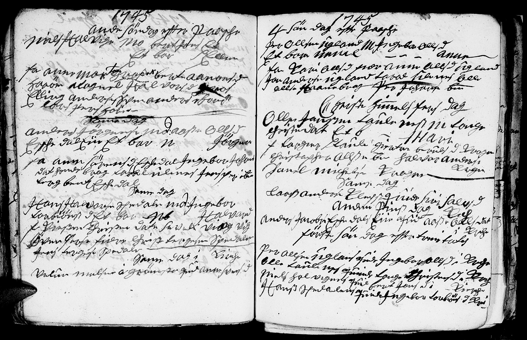 Fjære sokneprestkontor, AV/SAK-1111-0011/F/Fb/L0001: Parish register (copy) no. B 1, 1732-1750, p. 125