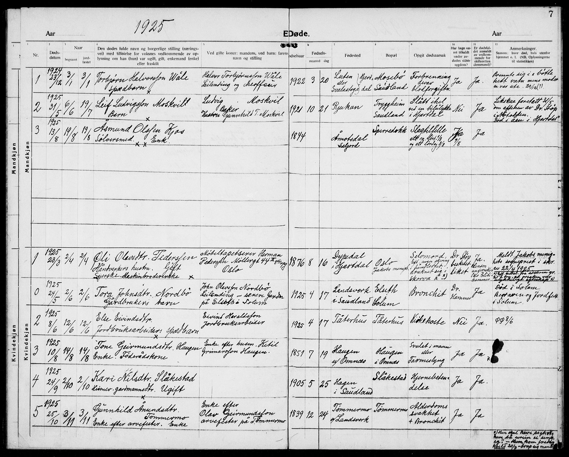 Hjartdal kirkebøker, SAKO/A-270/F/Fb/L0002: Parish register (official) no. II 2, 1880-1932, p. 7