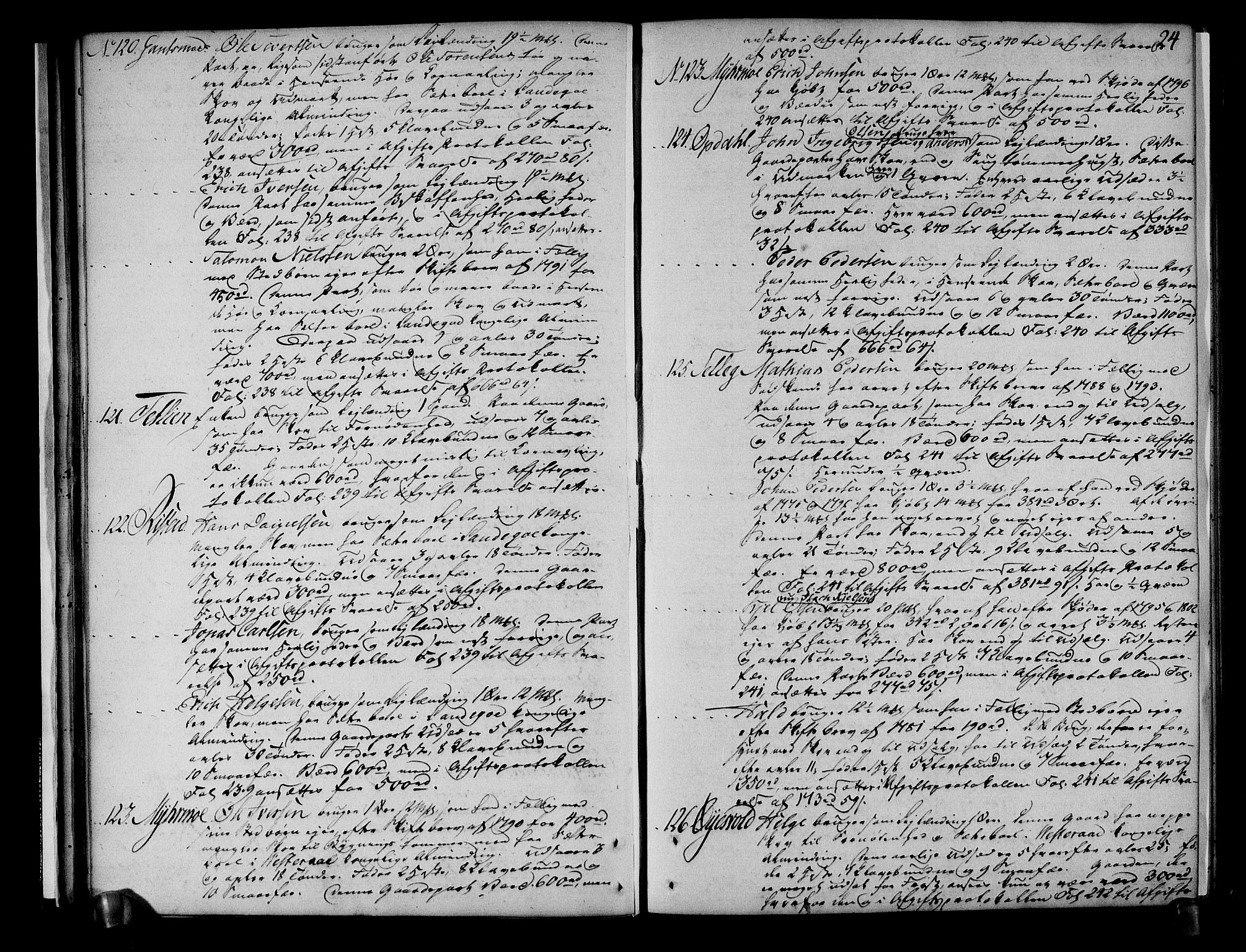 Rentekammeret inntil 1814, Realistisk ordnet avdeling, AV/RA-EA-4070/N/Ne/Nea/L0153: Namdalen fogderi. Deliberasjonsprotokoll, 1803, p. 25