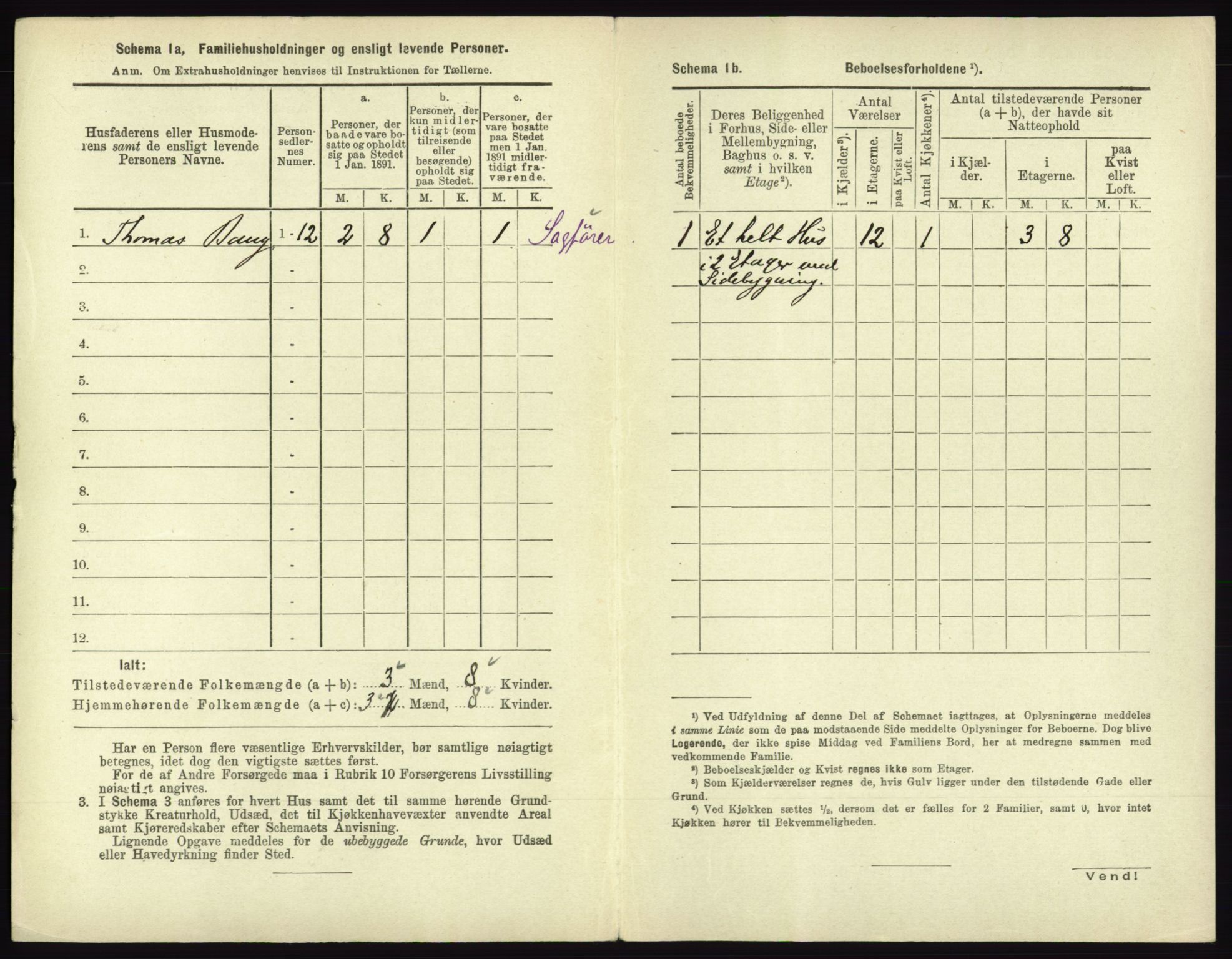 RA, 1891 census for 0602 Drammen, 1891, p. 1498