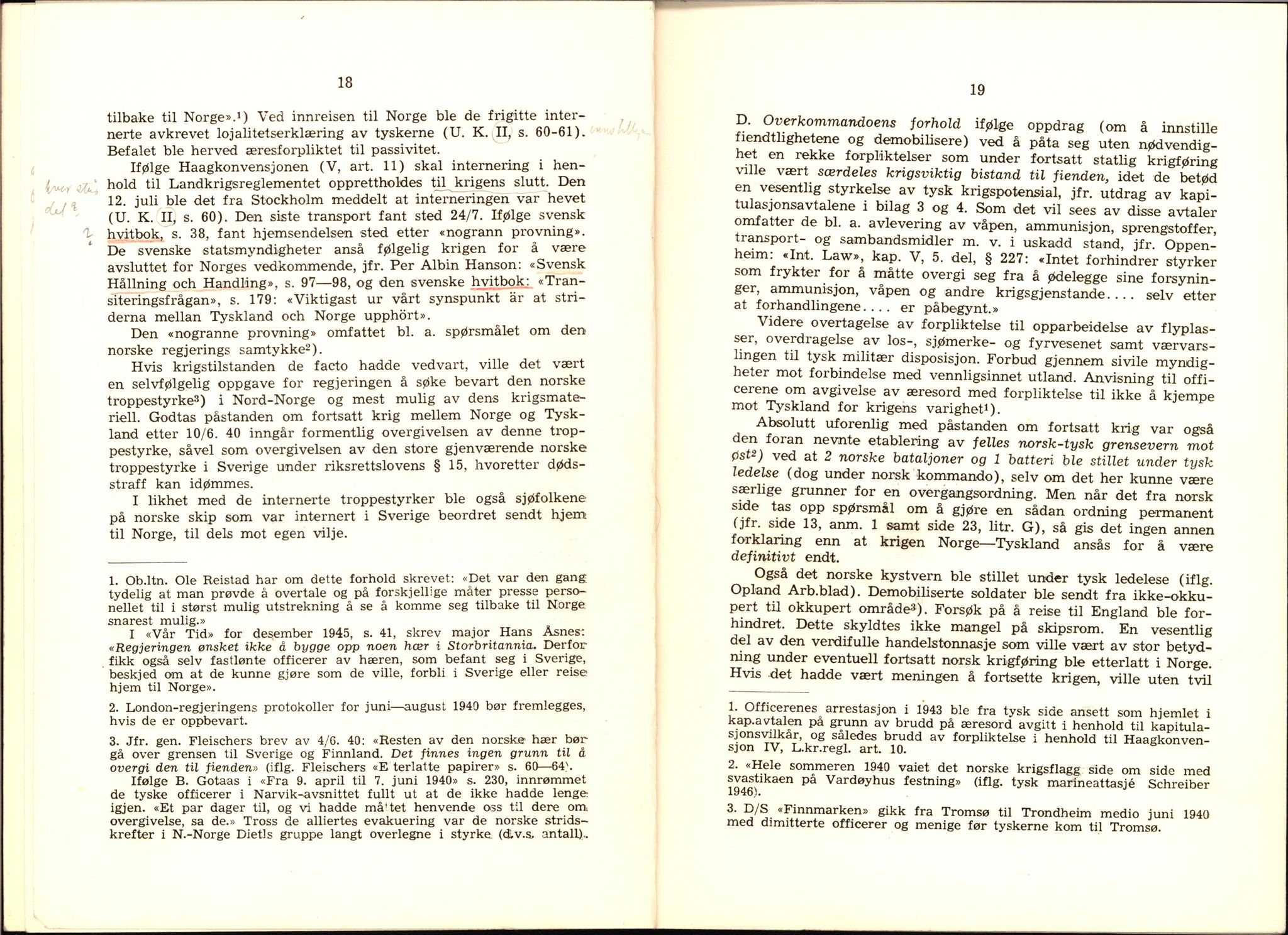 Forsvaret, Forsvarets krigshistoriske avdeling, AV/RA-RAFA-2017/Y/Yf/L0198: II-C-11-2100  -  Kapitulasjonen i 1940, 1940, p. 749