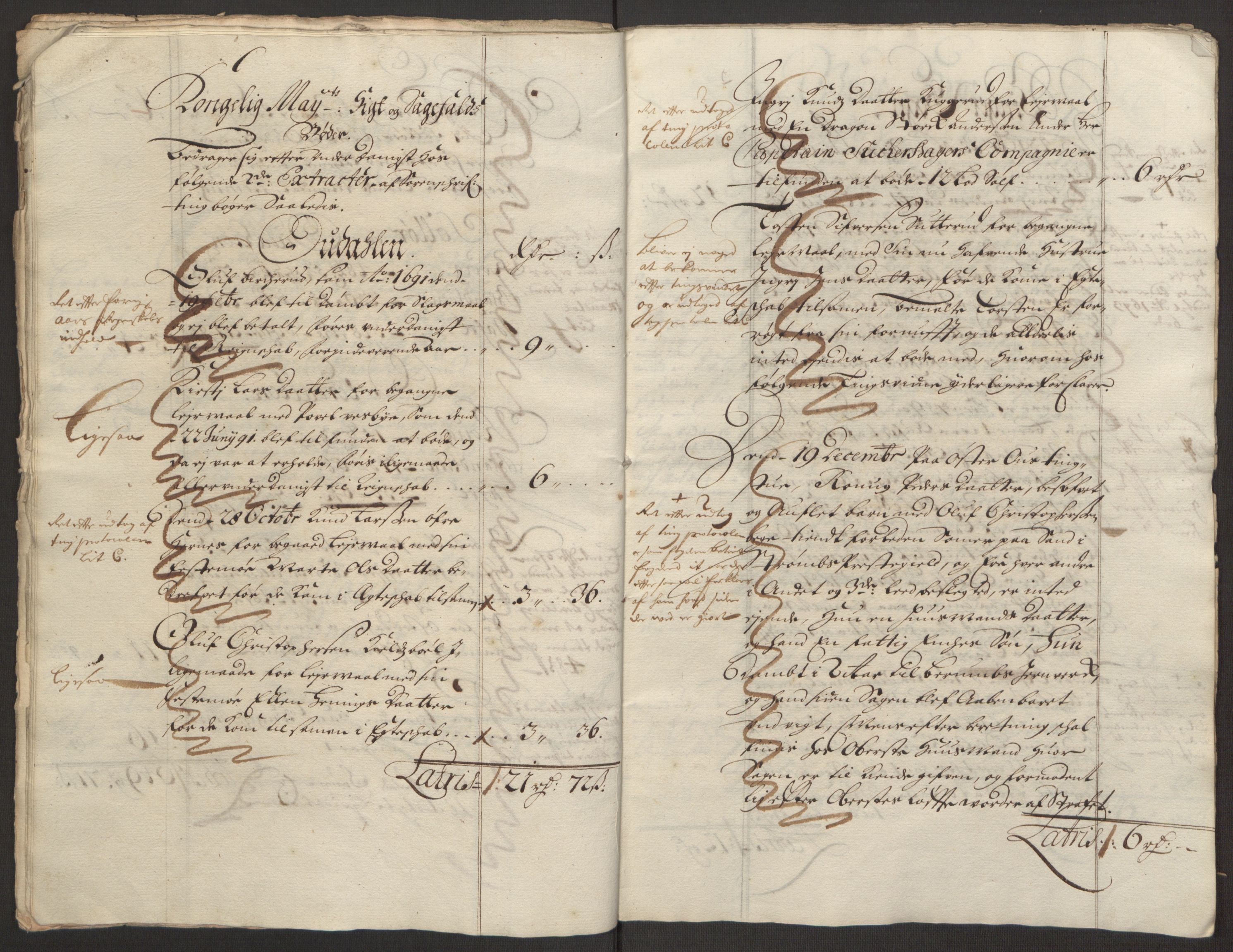 Rentekammeret inntil 1814, Reviderte regnskaper, Fogderegnskap, AV/RA-EA-4092/R13/L0830: Fogderegnskap Solør, Odal og Østerdal, 1692, p. 14