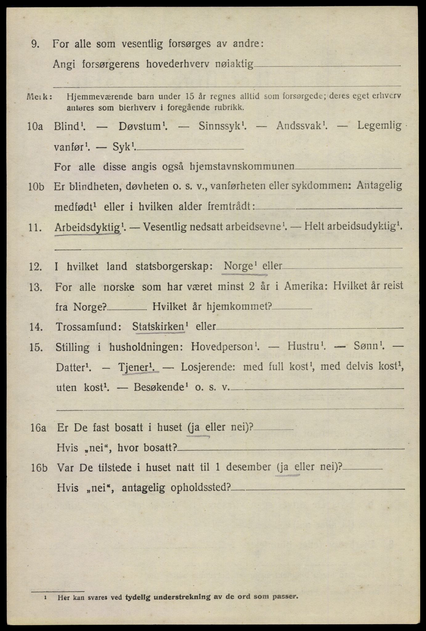 SAO, 1920 census for Eidsvoll, 1920, p. 23616