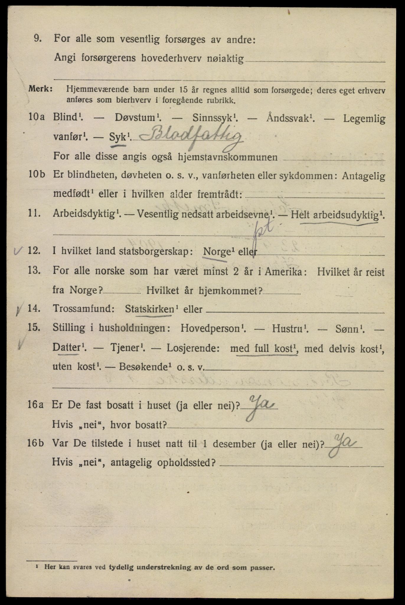 SAO, 1920 census for Kristiania, 1920, p. 476886