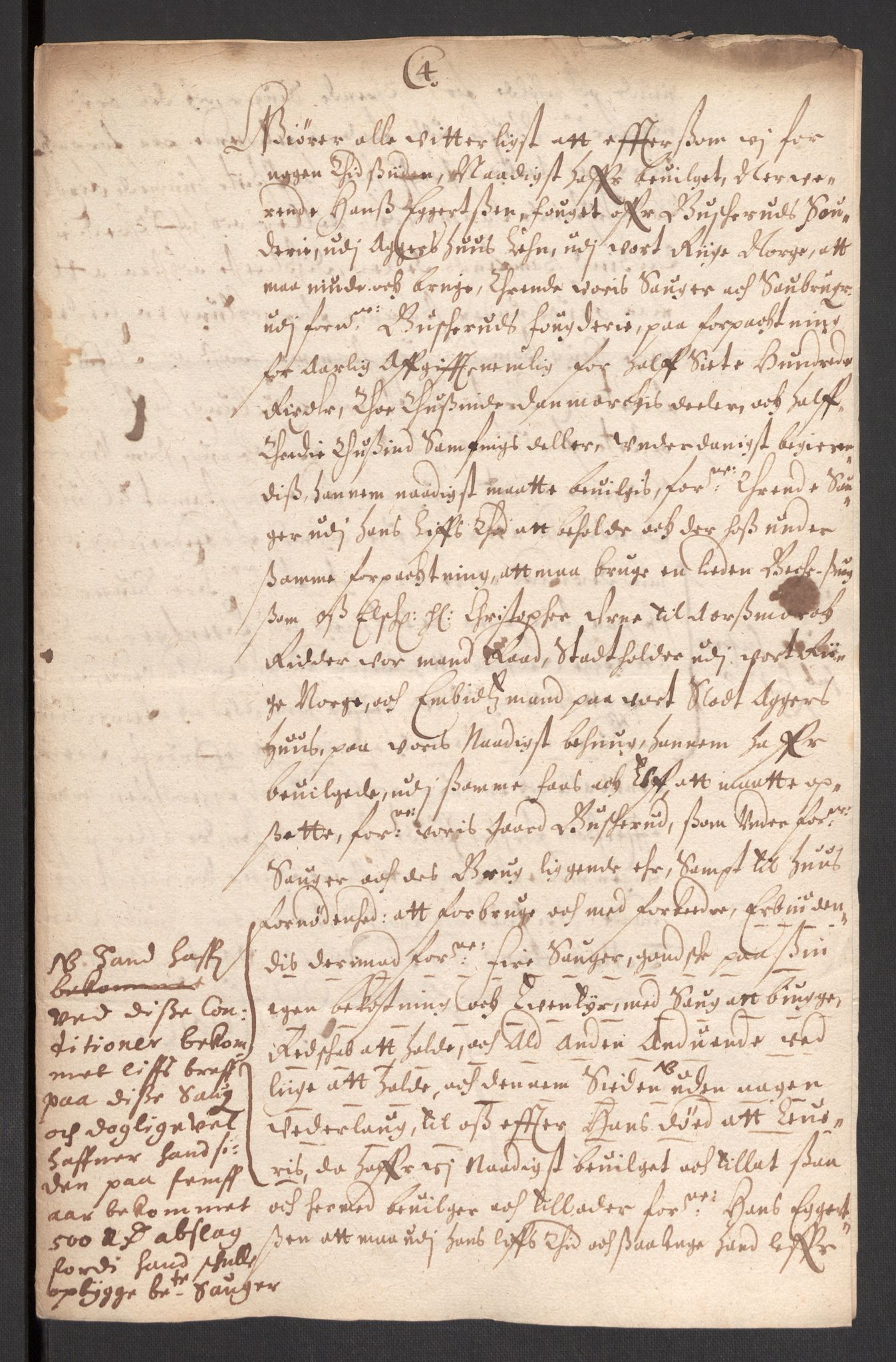 Danske Kanselli 1572-1799, AV/RA-EA-3023/F/Fc/Fcc/Fcca/L0015: Norske innlegg 1572-1799, 1653-1655, p. 235