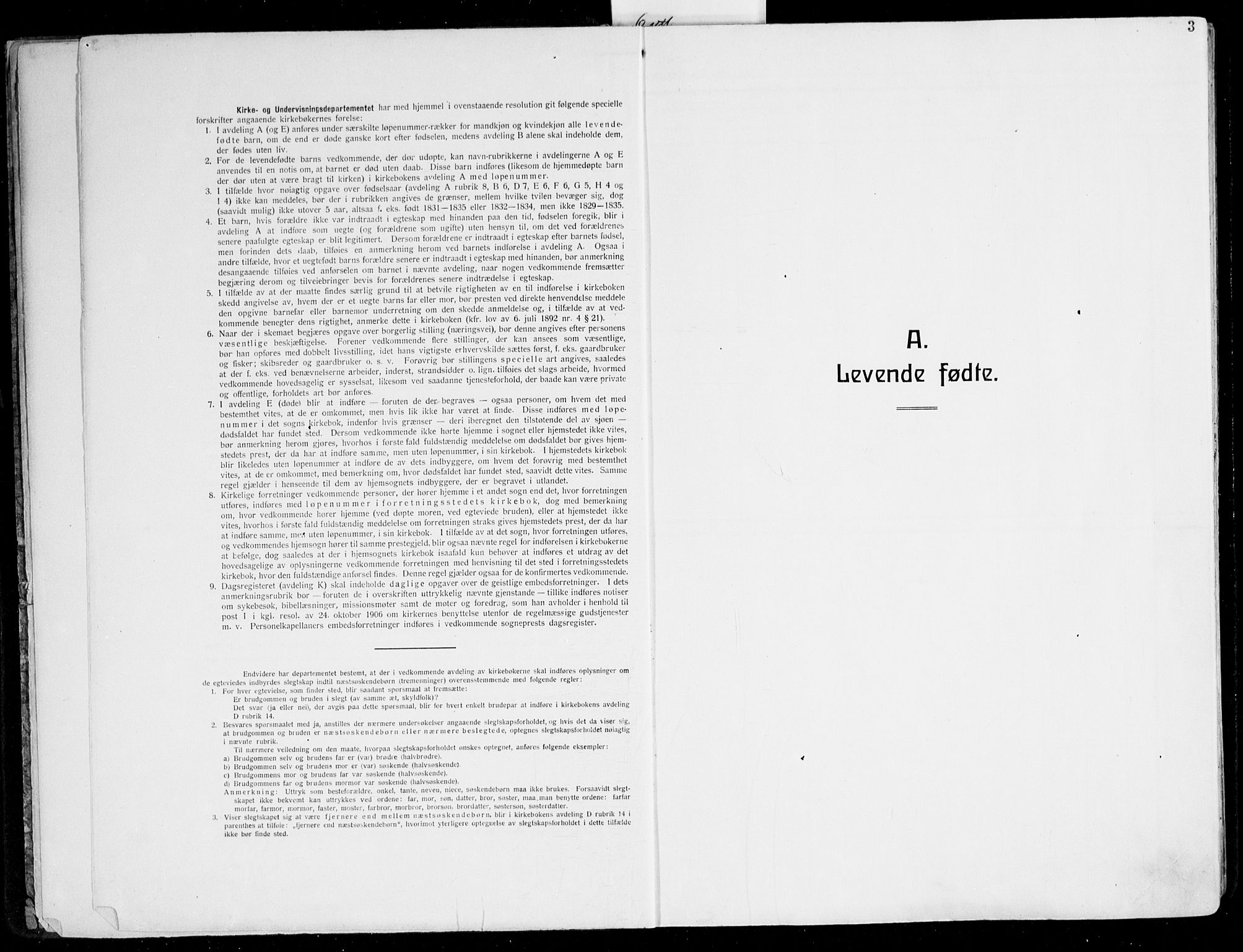 Laksevåg Sokneprestembete, SAB/A-76501/H/Ha/Hab/Haba: Parish register (copy) no. A 7, 1923-1945, p. 3
