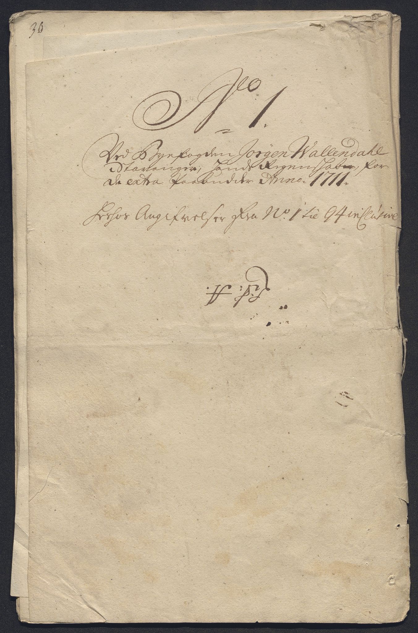 Rentekammeret inntil 1814, Reviderte regnskaper, Byregnskaper, AV/RA-EA-4066/R/Ro/L0302: [O4] Kontribusjonsregnskap, 1687-1711, p. 344