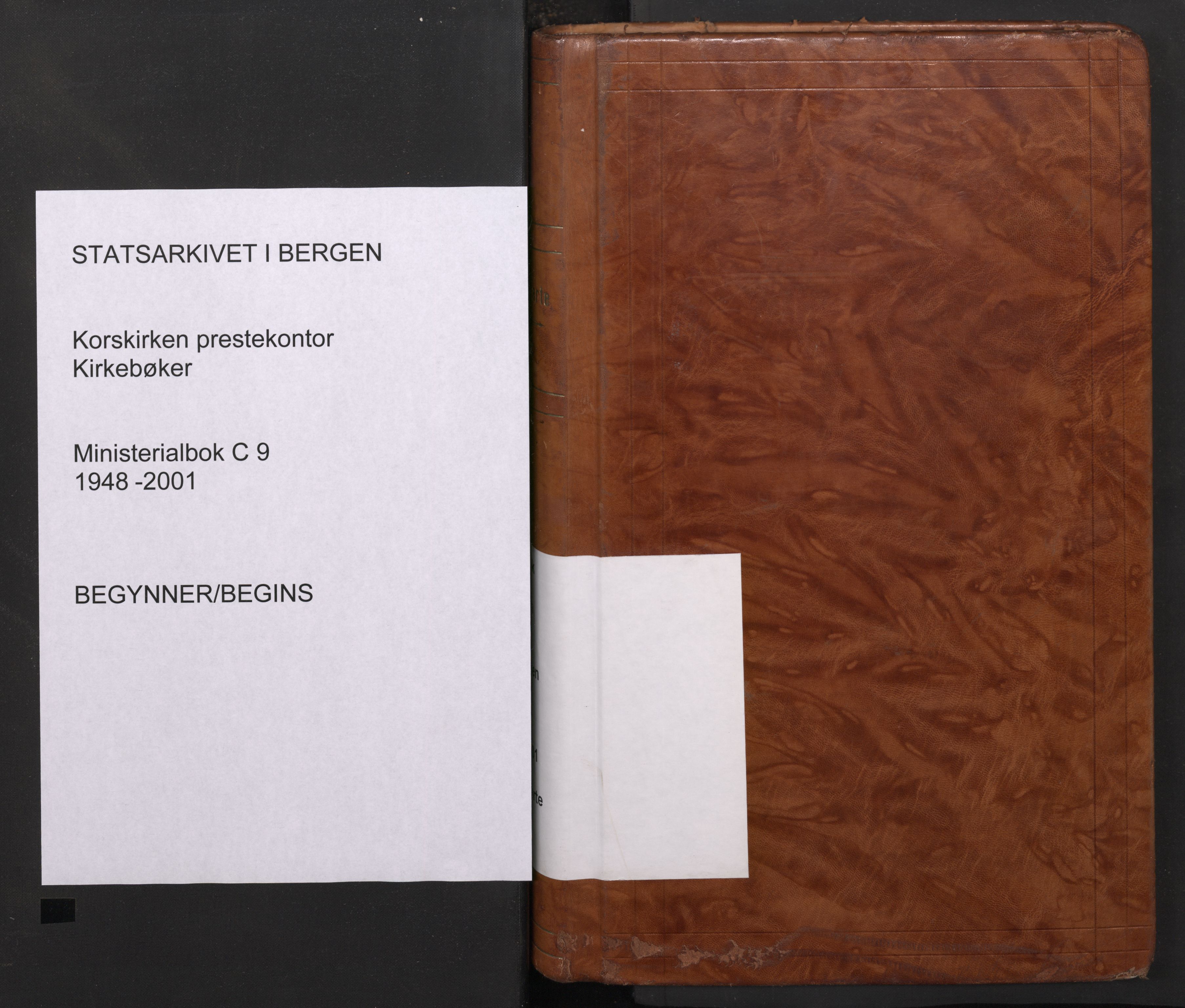 Korskirken sokneprestembete, SAB/A-76101/H/Haa/L0033: Parish register (official) no. C 9, 1948-2001