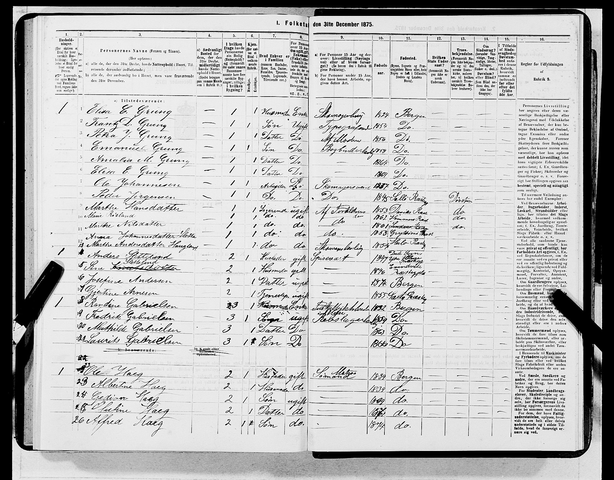 SAB, 1875 census for 1301 Bergen, 1875, p. 4823
