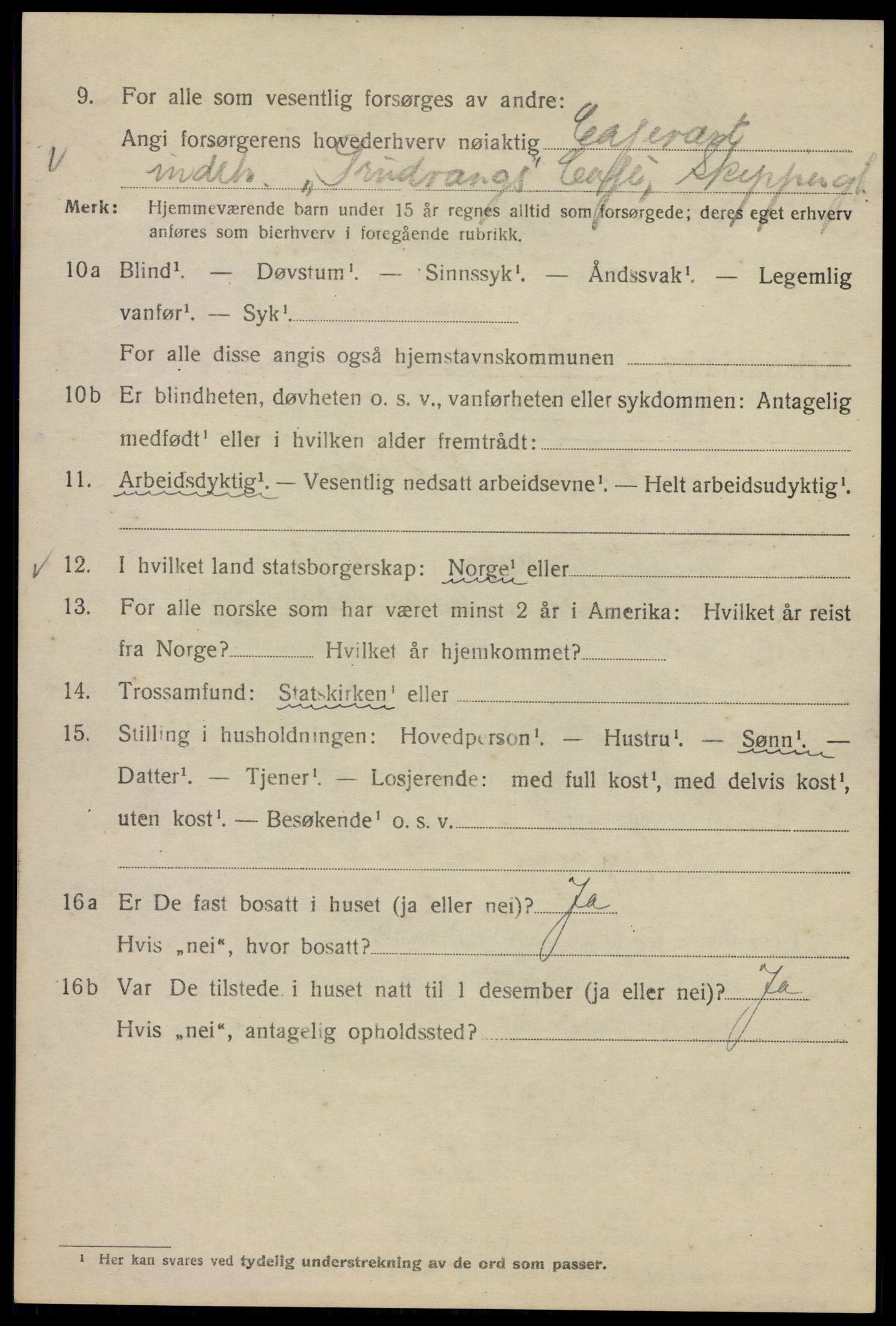 SAO, 1920 census for Kristiania, 1920, p. 270884