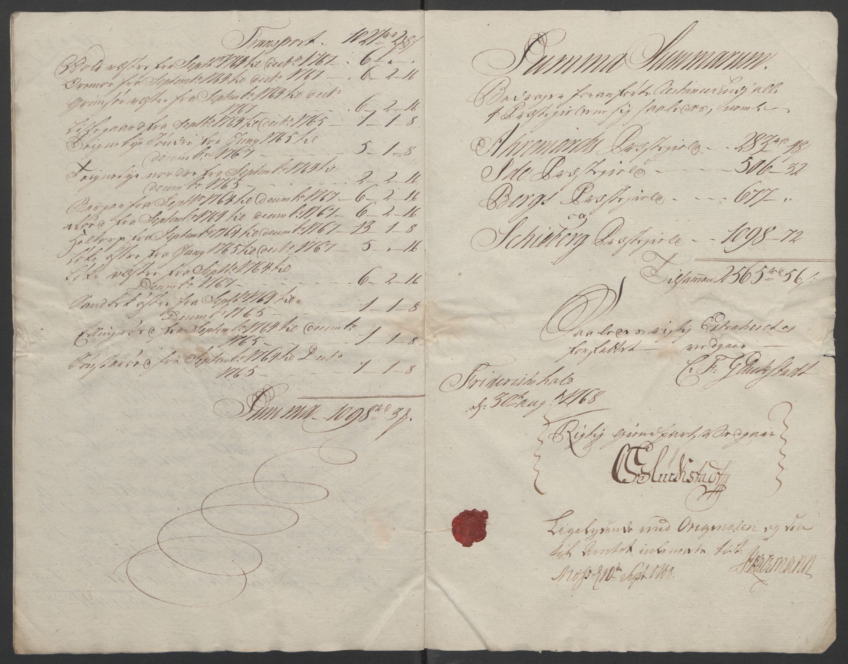 Rentekammeret inntil 1814, Reviderte regnskaper, Fogderegnskap, AV/RA-EA-4092/R01/L0097: Ekstraskatten Idd og Marker, 1756-1767, p. 353