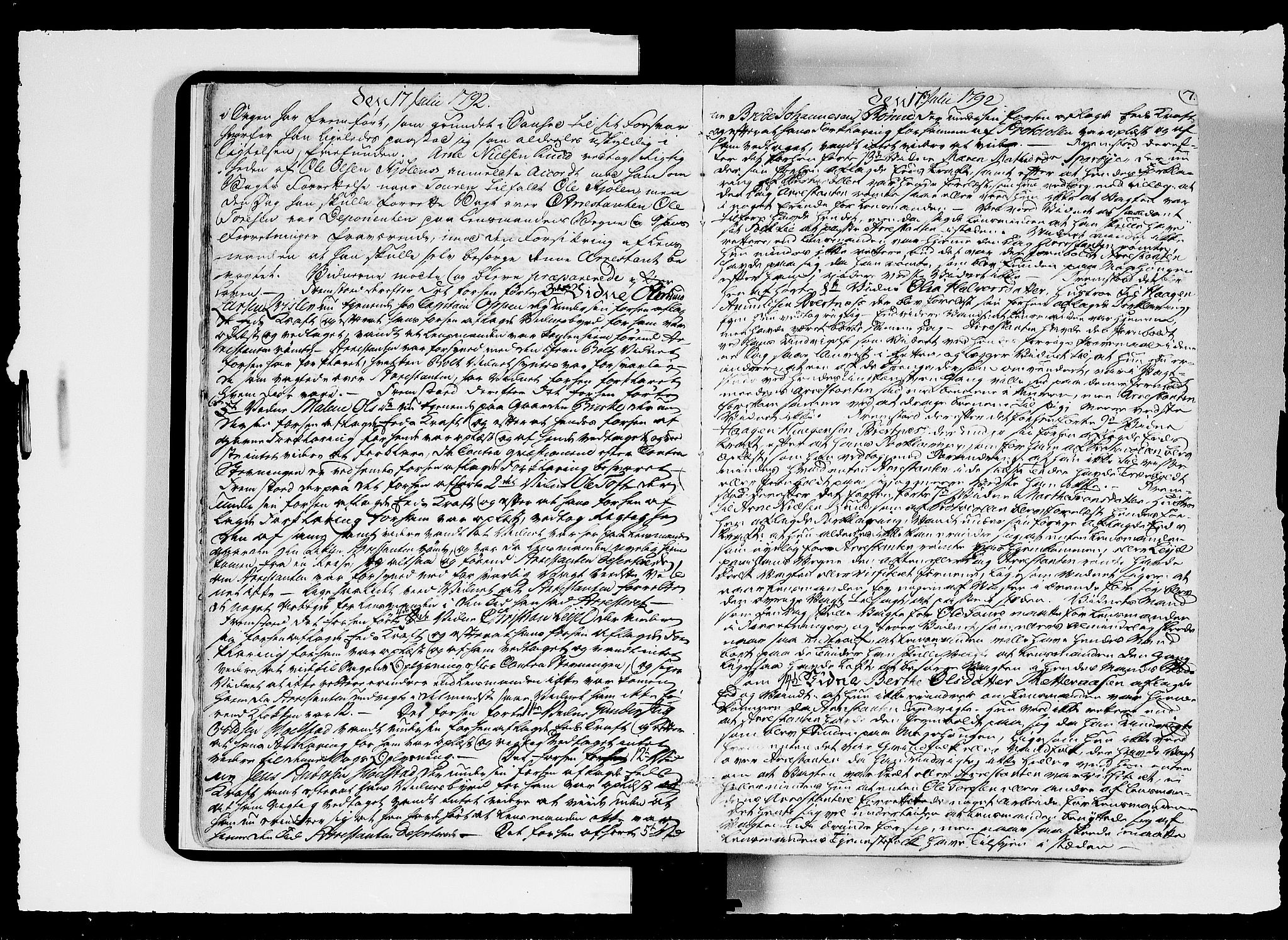 Solør og Odalen sorenskriveri, SAH/TING-026/G/Gb/L0009A: Tingbok, 1792-1793, p. 6b-7a