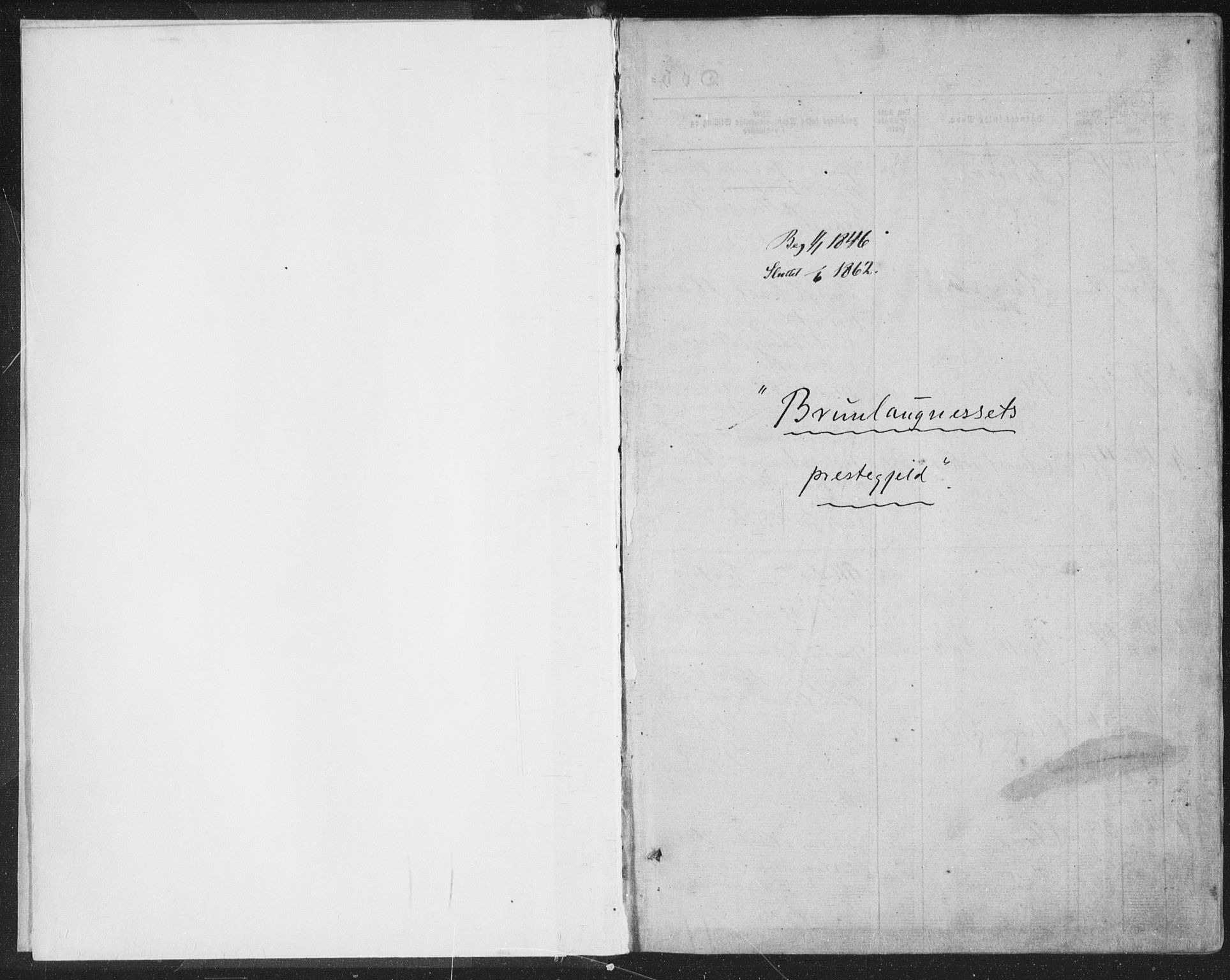 Brunlanes kirkebøker, AV/SAKO-A-342/F/Fa/L0004: Parish register (official) no. I 4, 1846-1862