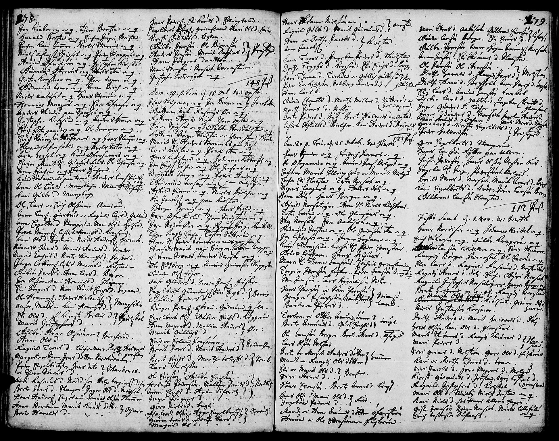 Strøm-Odalen prestekontor, AV/SAH-PREST-028/H/Ha/Haa/L0001: Parish register (official) no. 1, 1689-1715, p. 178-179