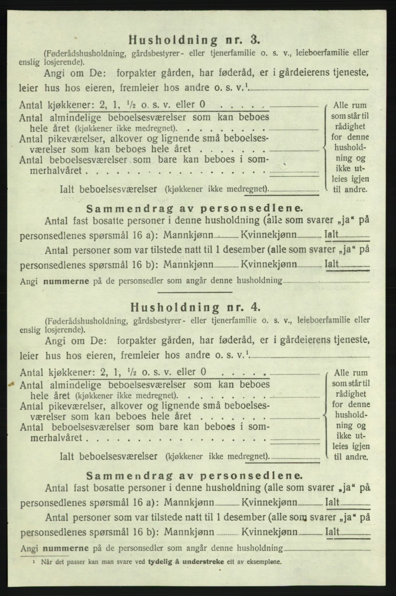 SAB, 1920 census for Skånevik, 1920, p. 715