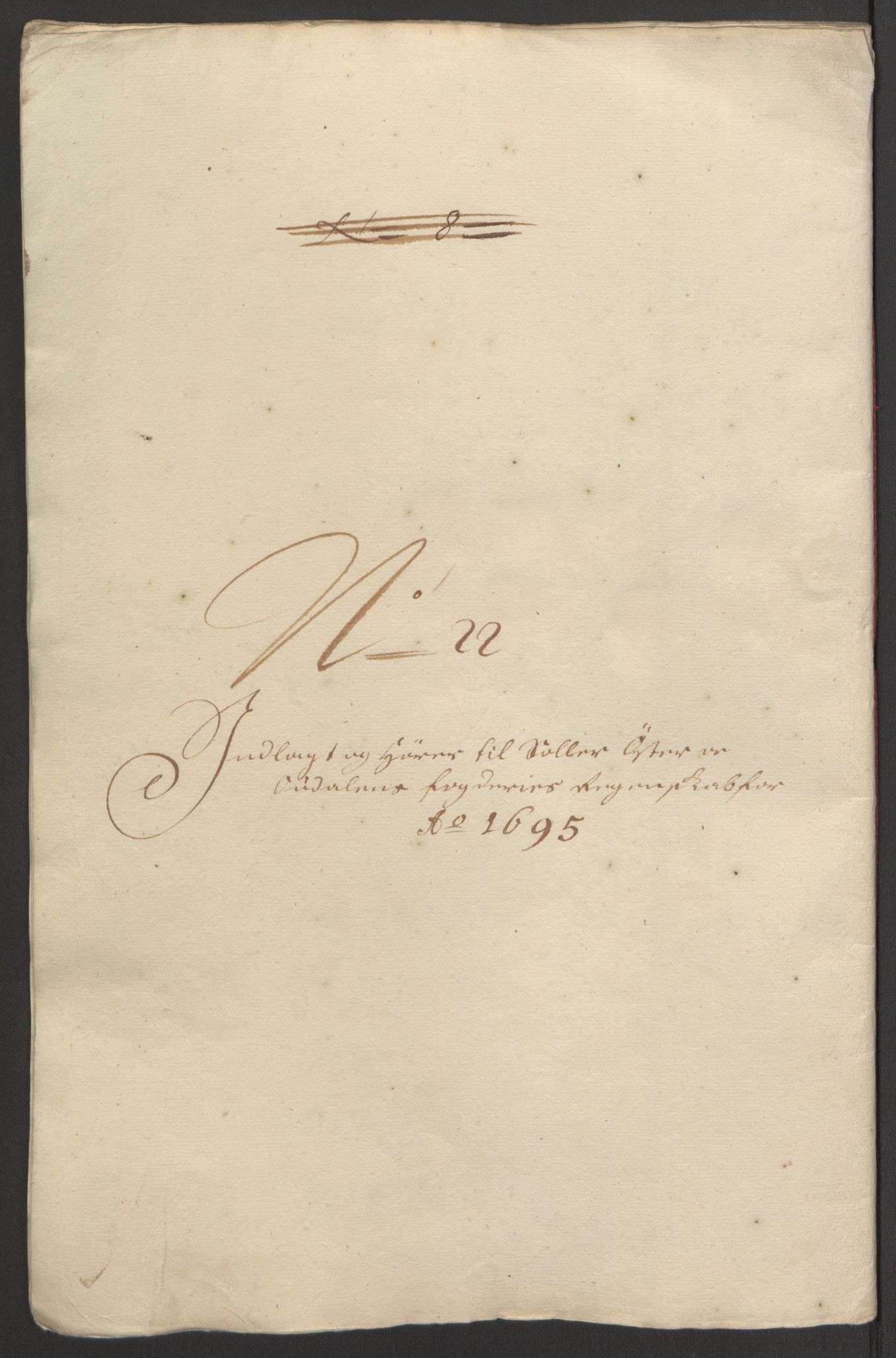 Rentekammeret inntil 1814, Reviderte regnskaper, Fogderegnskap, RA/EA-4092/R13/L0833: Fogderegnskap Solør, Odal og Østerdal, 1695, p. 320