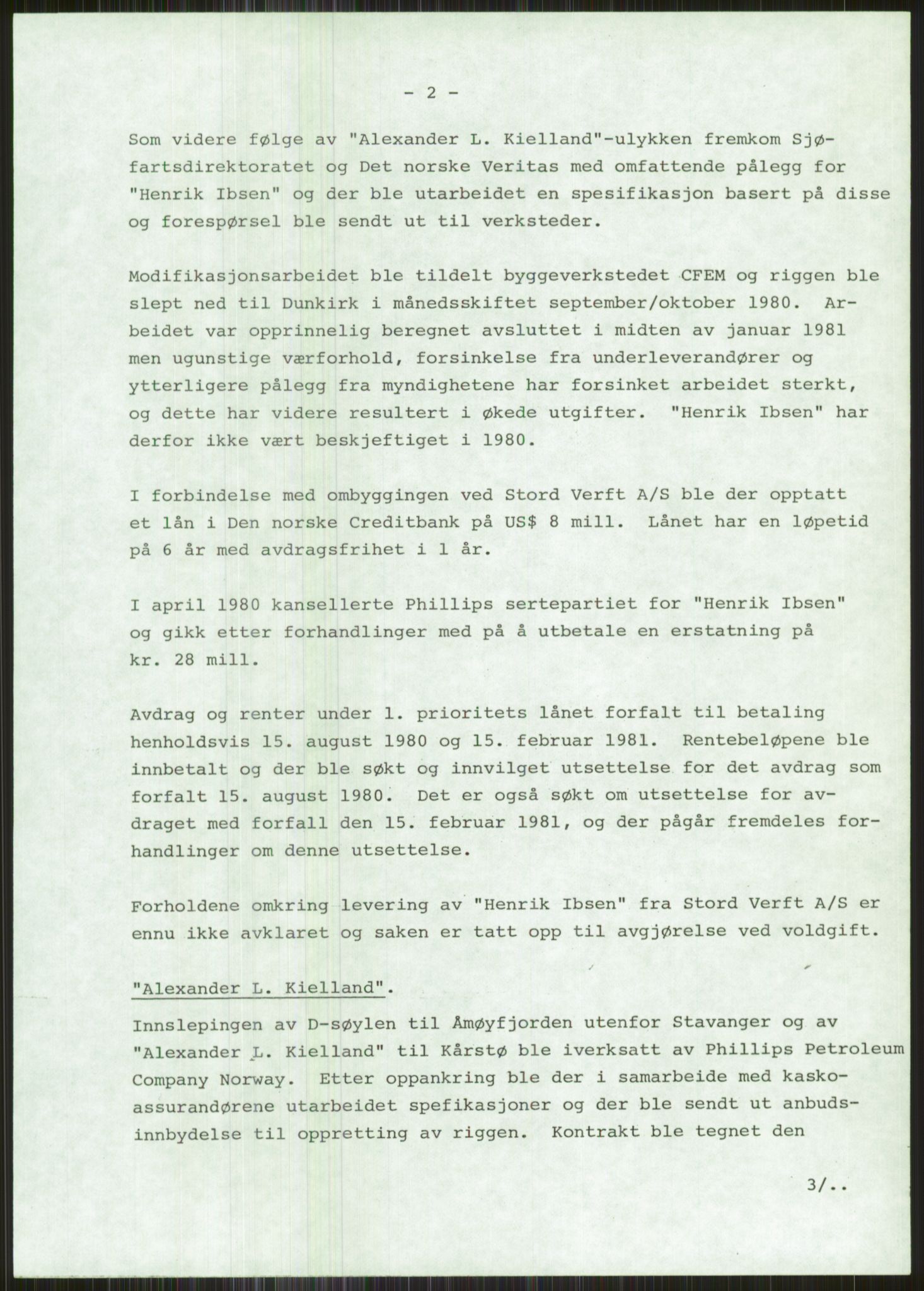 Pa 1503 - Stavanger Drilling AS, SAST/A-101906/A/Ac/L0002: Årsberetninger, 1979-1982, p. 185