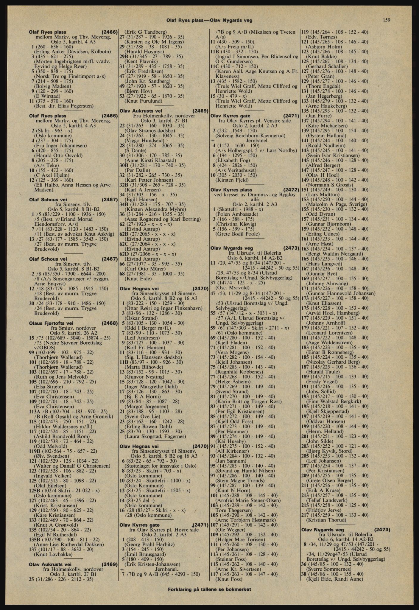 Kristiania/Oslo adressebok, PUBL/-, 1978-1979, p. 159