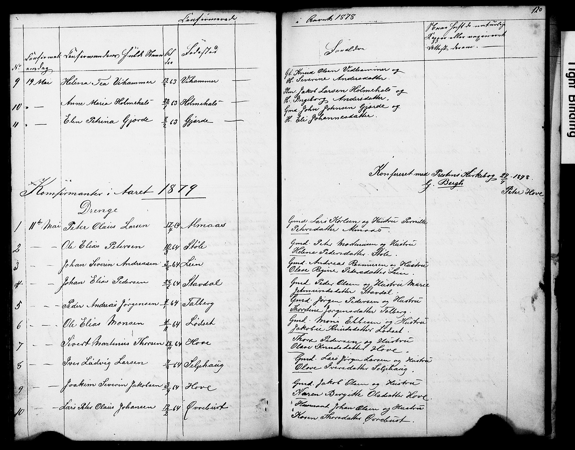 Ministerialprotokoller, klokkerbøker og fødselsregistre - Møre og Romsdal, AV/SAT-A-1454/521/L0301: Parish register (copy) no. 521C02, 1854-1881, p. 120