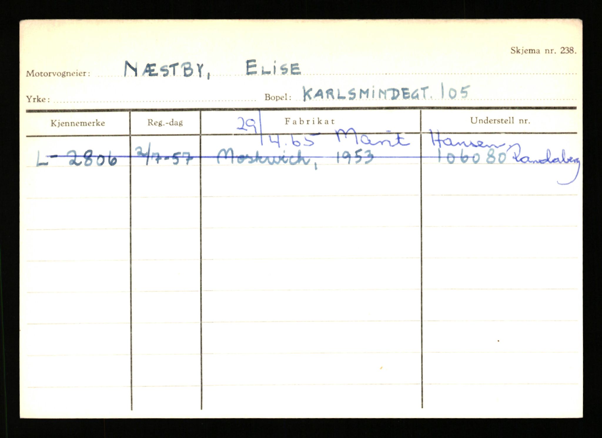 Stavanger trafikkstasjon, AV/SAST-A-101942/0/H/L0028: Næsheim - Omastrand, 1930-1971, p. 105