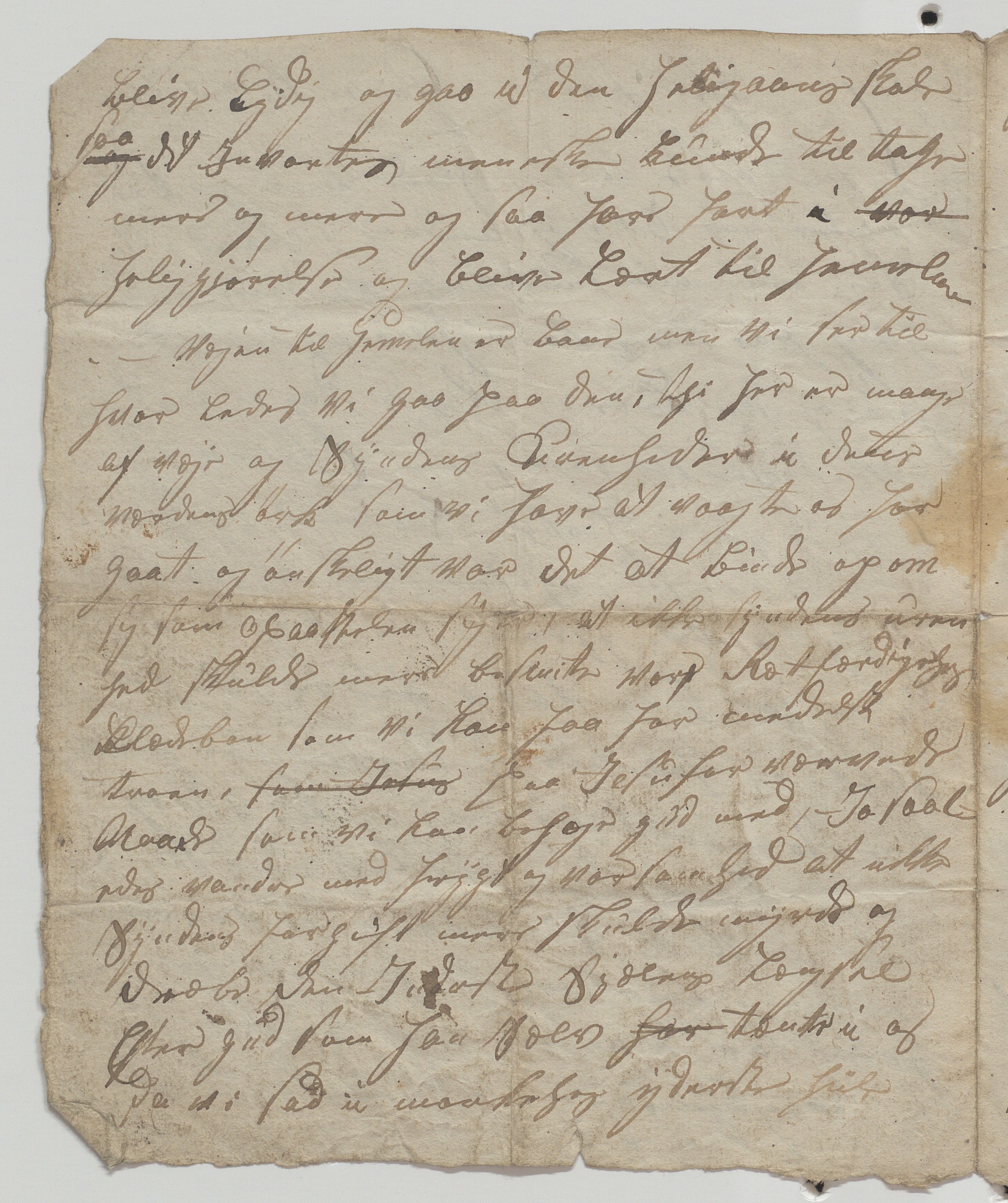 Heggtveitsamlingen, TMF/A-1007/H/L0045/0002: Brev, kopibøker, biografiske opptegnelser etc. / "ad A og B" - løse brev fra protokollene A og B , 1805-1850