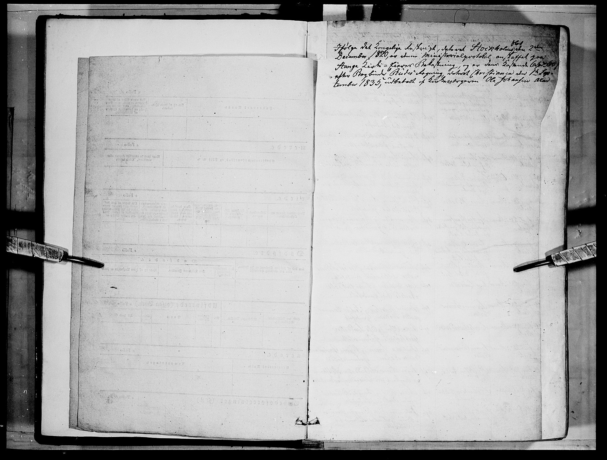 Stange prestekontor, SAH/PREST-002/K/L0010: Parish register (official) no. 10, 1835-1845
