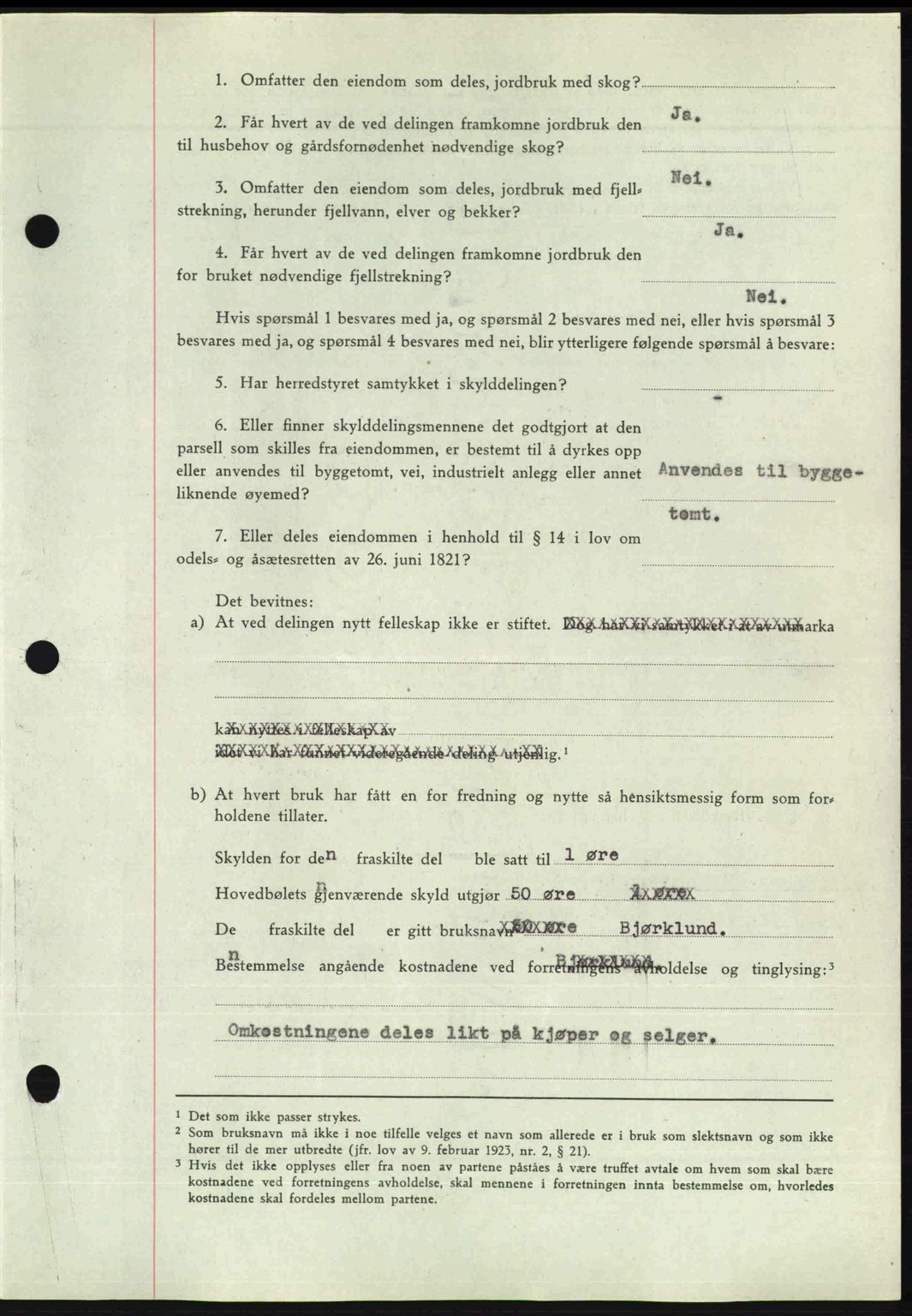 Nedenes sorenskriveri, AV/SAK-1221-0006/G/Gb/Gba/L0057: Mortgage book no. A9, 1947-1947, Diary no: : 1082/1947