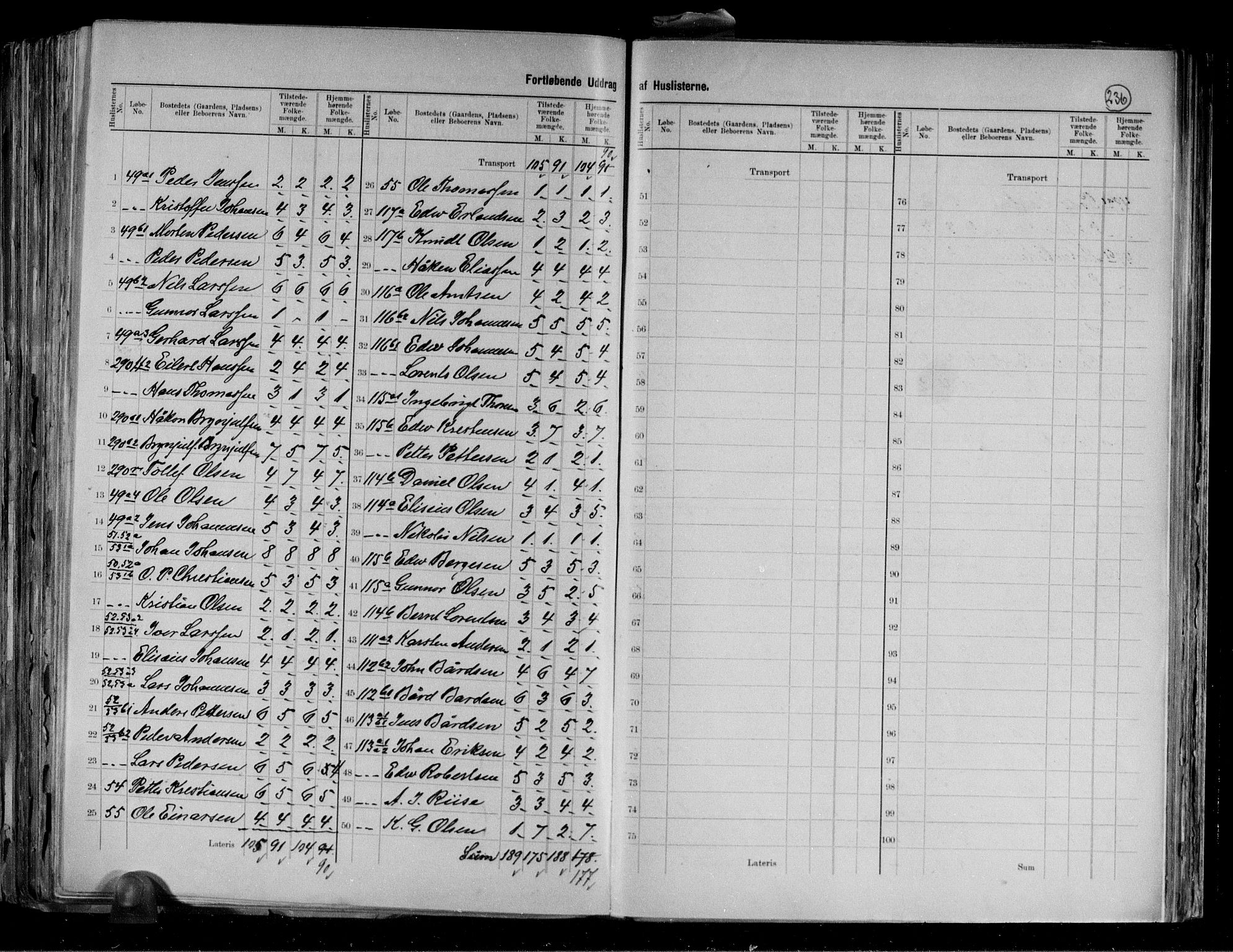 RA, 1891 census for 1932 Malangen, 1891, p. 13