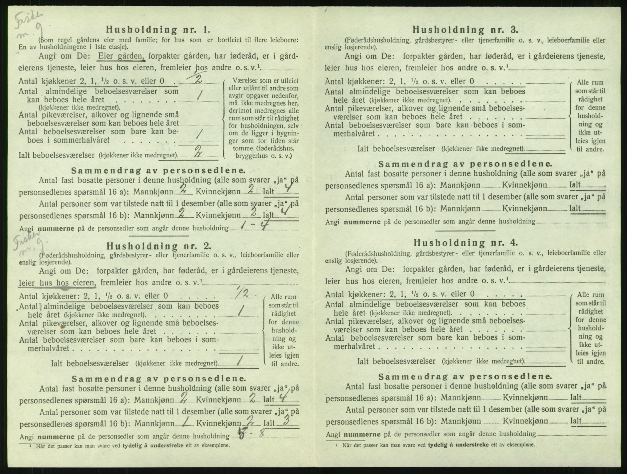 SAT, 1920 census for Haram, 1920, p. 112