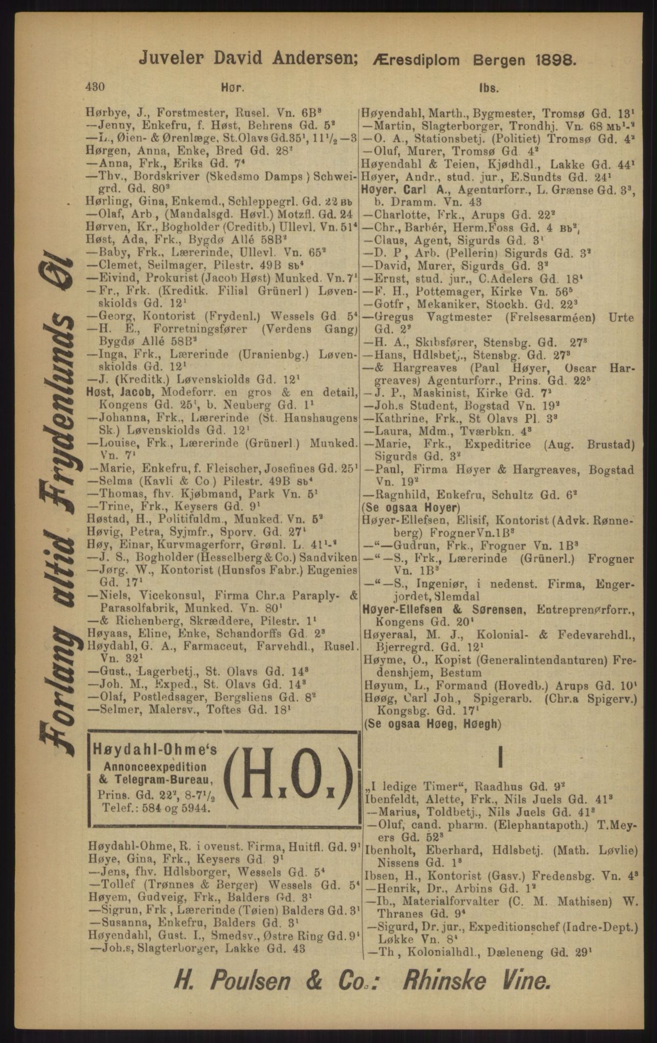 Kristiania/Oslo adressebok, PUBL/-, 1902, p. 430