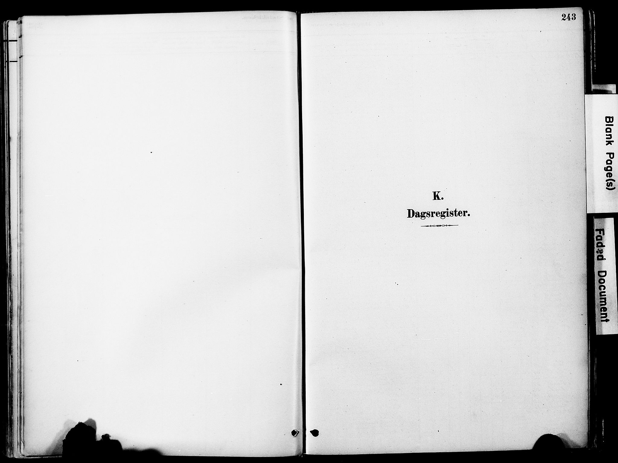 Ministerialprotokoller, klokkerbøker og fødselsregistre - Sør-Trøndelag, SAT/A-1456/681/L0933: Parish register (official) no. 681A11, 1879-1890, p. 243