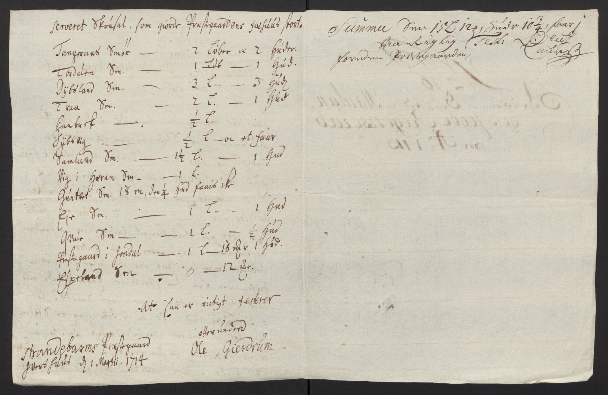 Rentekammeret inntil 1814, Reviderte regnskaper, Fogderegnskap, AV/RA-EA-4092/R48/L2989: Fogderegnskap Sunnhordland og Hardanger, 1713, p. 186