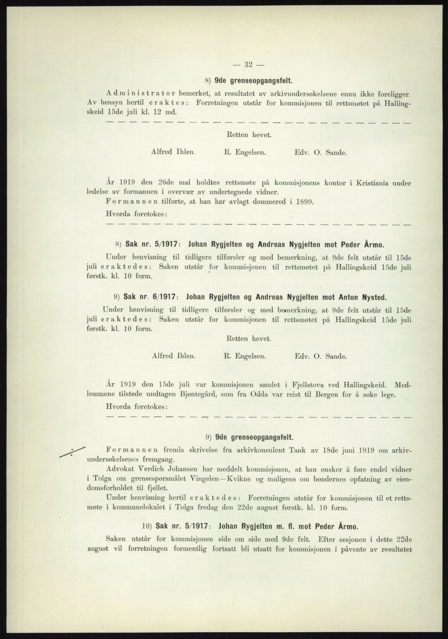 Høyfjellskommisjonen, AV/RA-S-1546/X/Xa/L0001: Nr. 1-33, 1909-1953, p. 4295