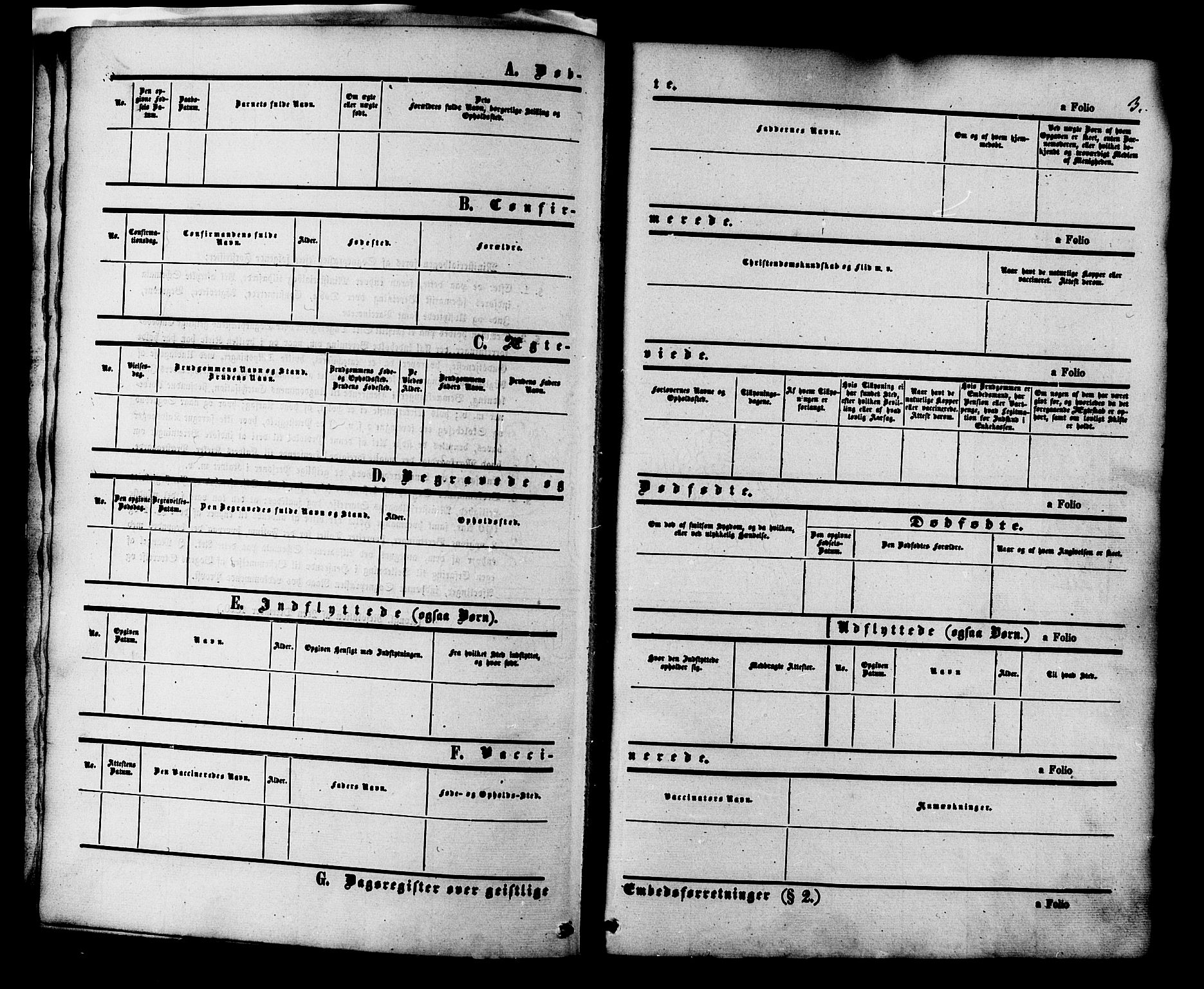 Ministerialprotokoller, klokkerbøker og fødselsregistre - Møre og Romsdal, SAT/A-1454/545/L0586: Parish register (official) no. 545A02, 1854-1877, p. 3