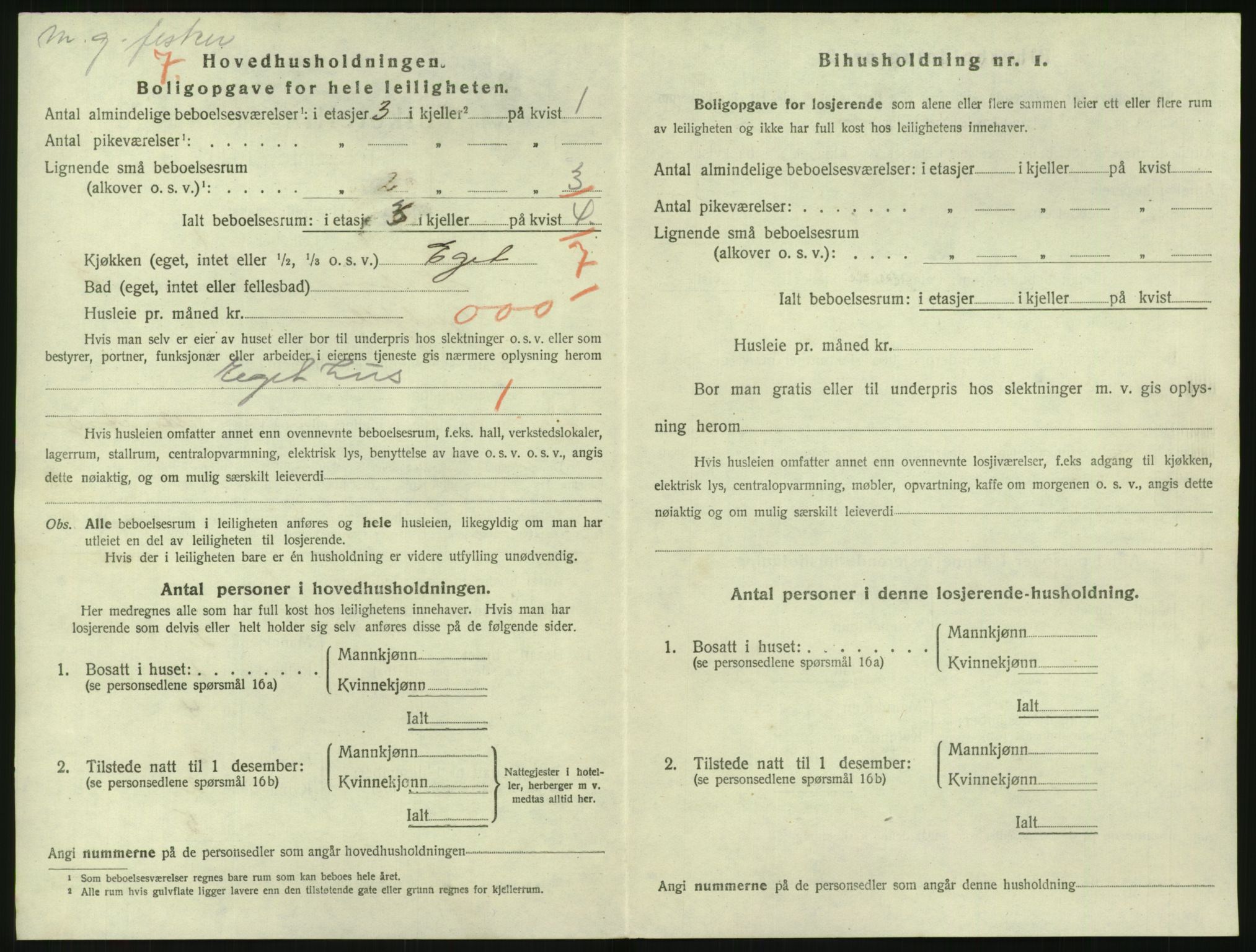 SAK, 1920 census for Risør, 1920, p. 3030