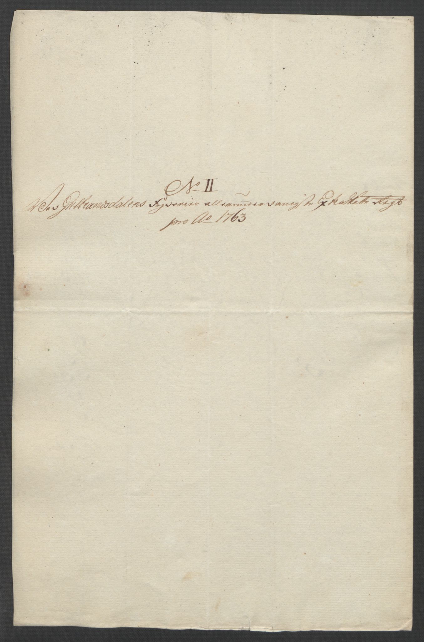 Rentekammeret inntil 1814, Reviderte regnskaper, Fogderegnskap, AV/RA-EA-4092/R17/L1266: Ekstraskatten Gudbrandsdal, 1762-1766, p. 89