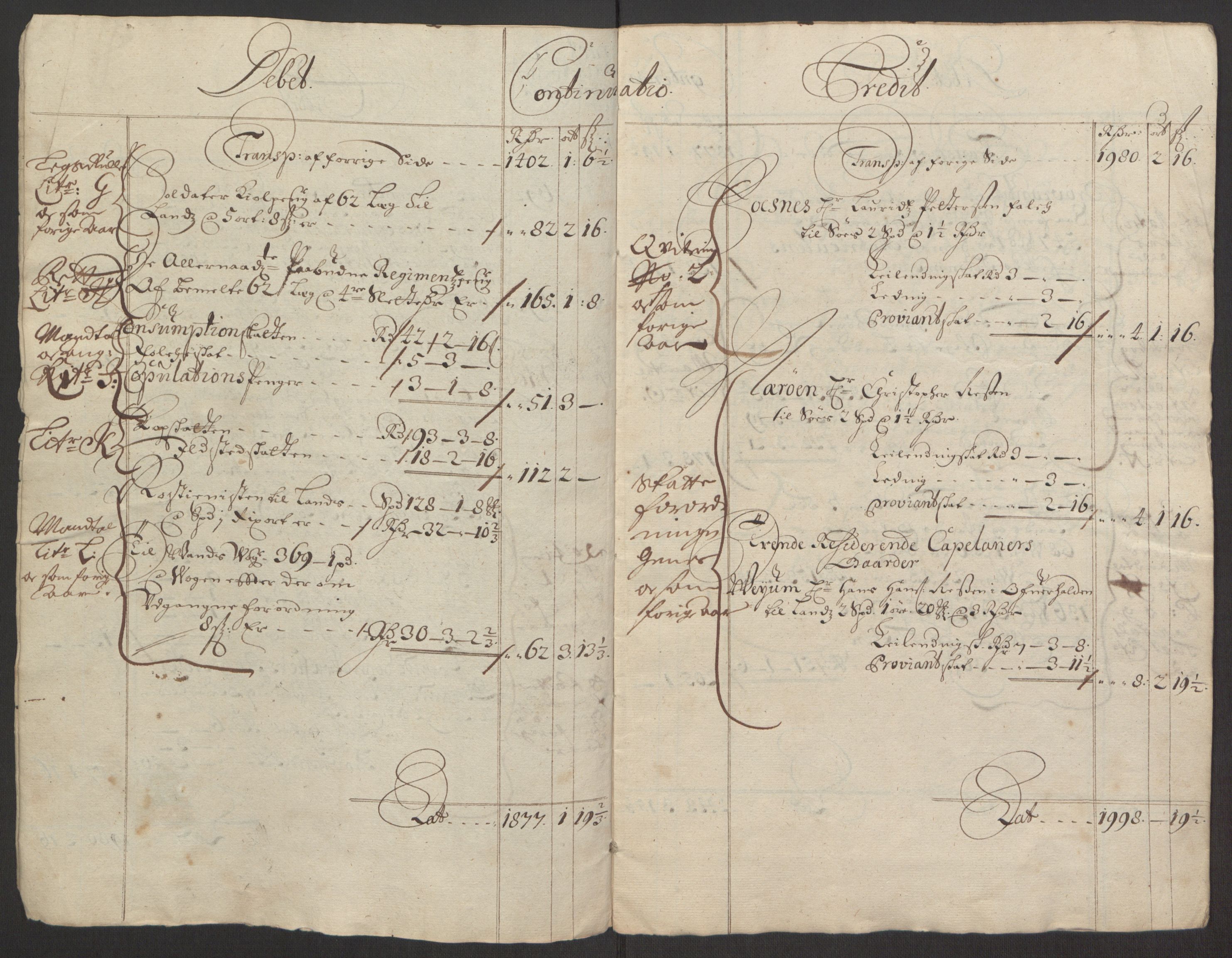 Rentekammeret inntil 1814, Reviderte regnskaper, Fogderegnskap, RA/EA-4092/R64/L4424: Fogderegnskap Namdal, 1692-1695, p. 5