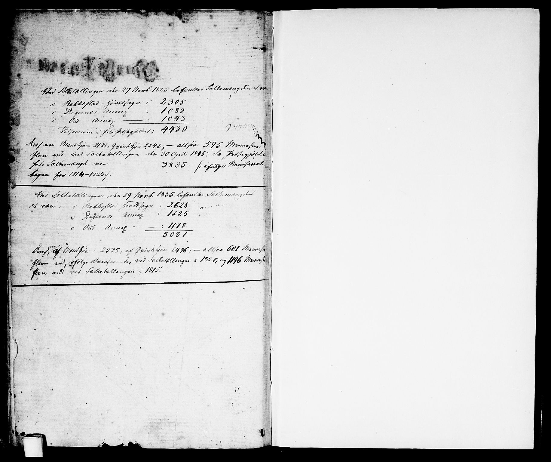 Rakkestad prestekontor Kirkebøker, SAO/A-2008/F/Fa/L0007: Parish register (official) no. I 7, 1825-1841