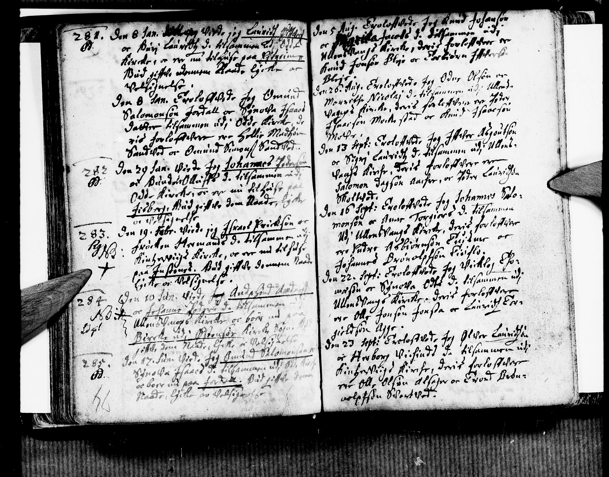 Ullensvang sokneprestembete, AV/SAB-A-78701/H/Haa: Parish register (official) no. A 2, 1669-1732