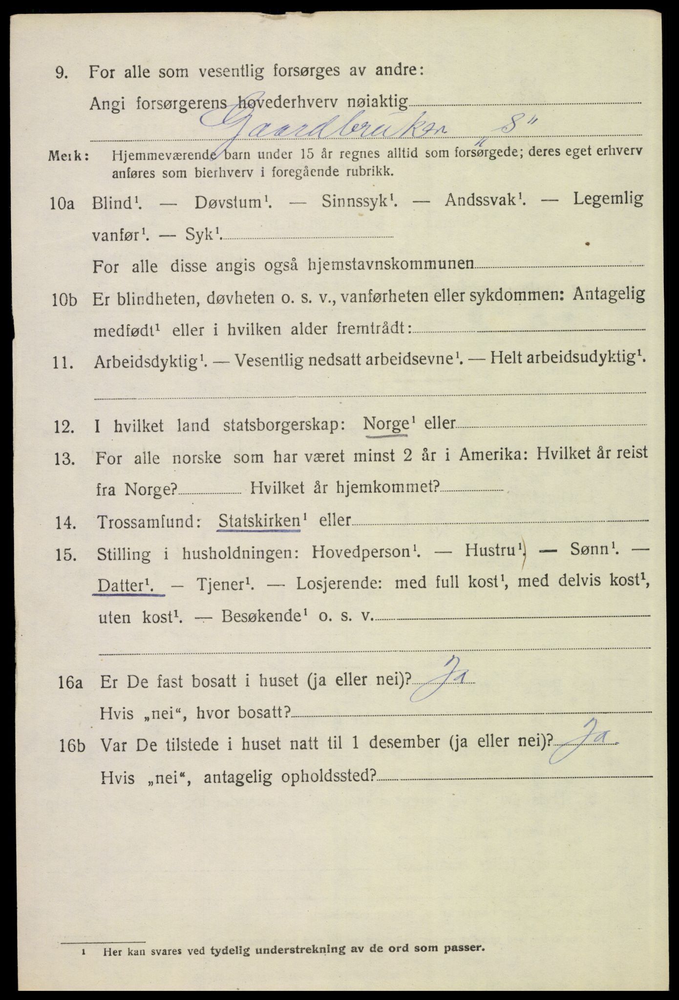 SAH, 1920 census for Eidskog, 1920, p. 11962