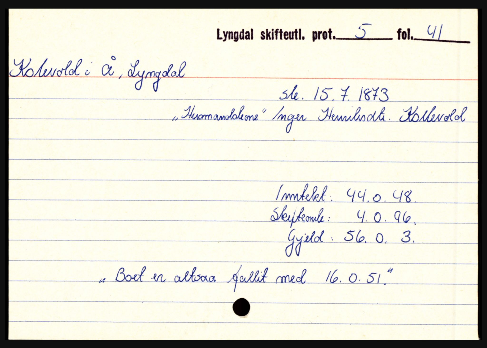 Lyngdal sorenskriveri, SAK/1221-0004/H, p. 6183