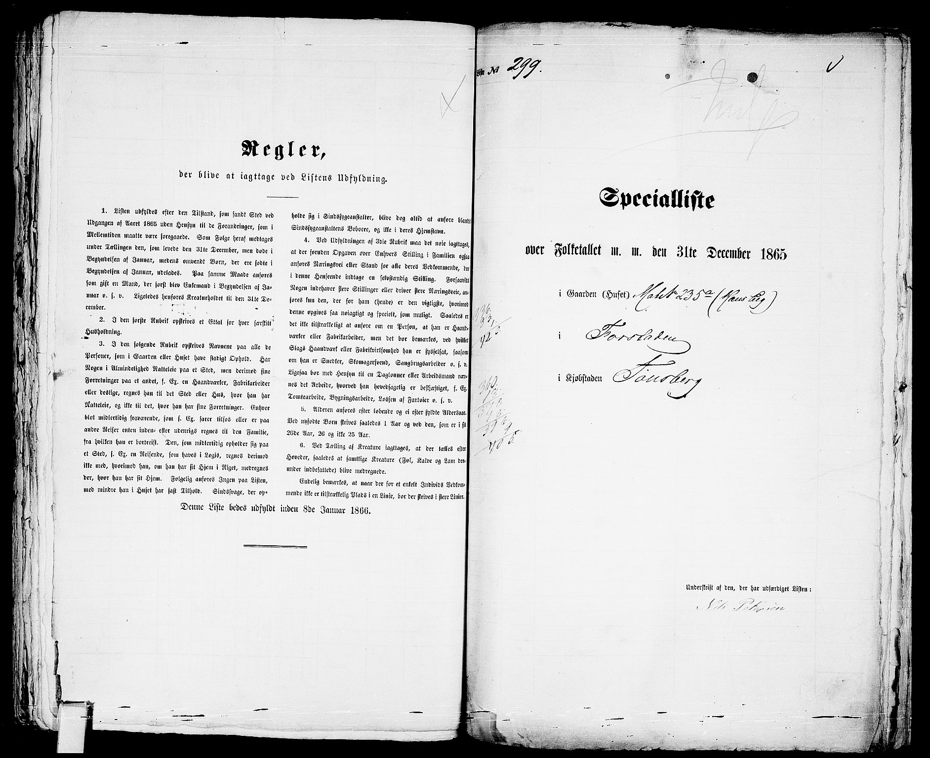 RA, 1865 census for Tønsberg, 1865, p. 640