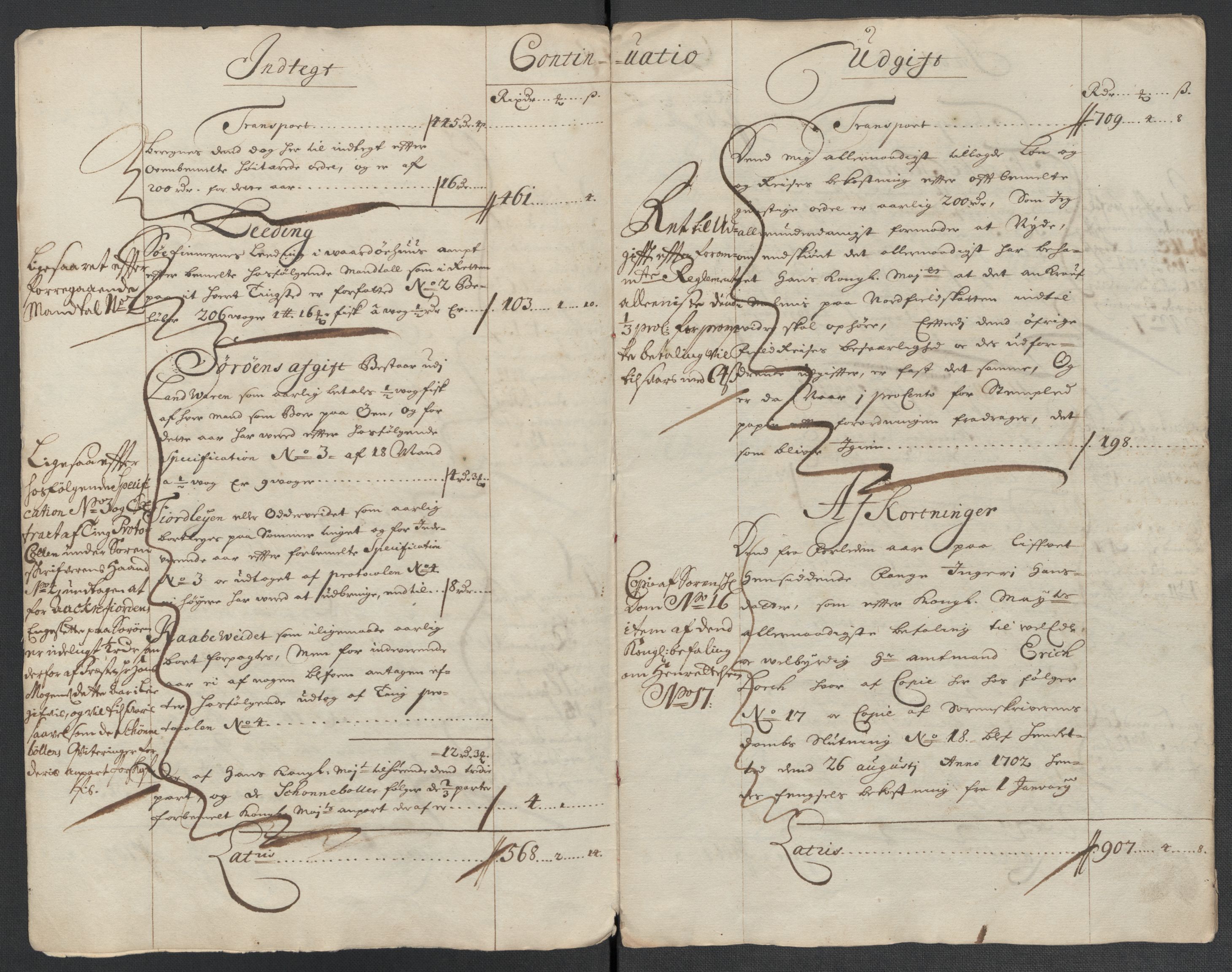 Rentekammeret inntil 1814, Reviderte regnskaper, Fogderegnskap, RA/EA-4092/R69/L4852: Fogderegnskap Finnmark/Vardøhus, 1701-1704, p. 132