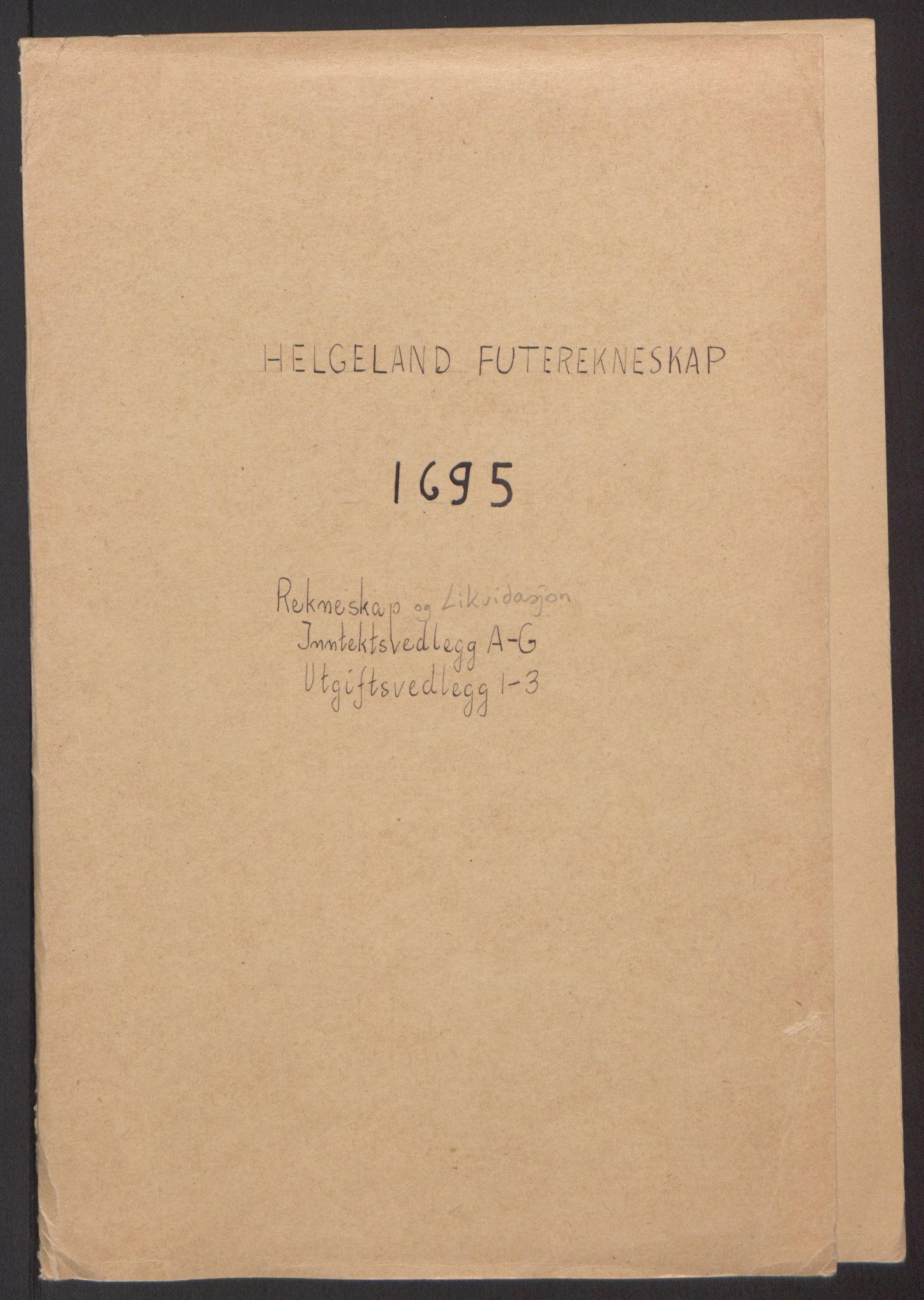 Rentekammeret inntil 1814, Reviderte regnskaper, Fogderegnskap, RA/EA-4092/R65/L4505: Fogderegnskap Helgeland, 1693-1696, p. 270