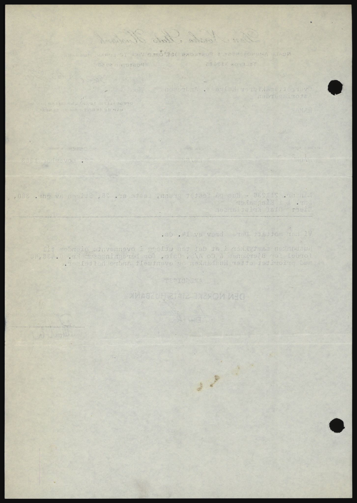 Nord-Hedmark sorenskriveri, SAH/TING-012/H/Hc/L0019: Mortgage book no. 19, 1963-1964, Diary no: : 5021/1963