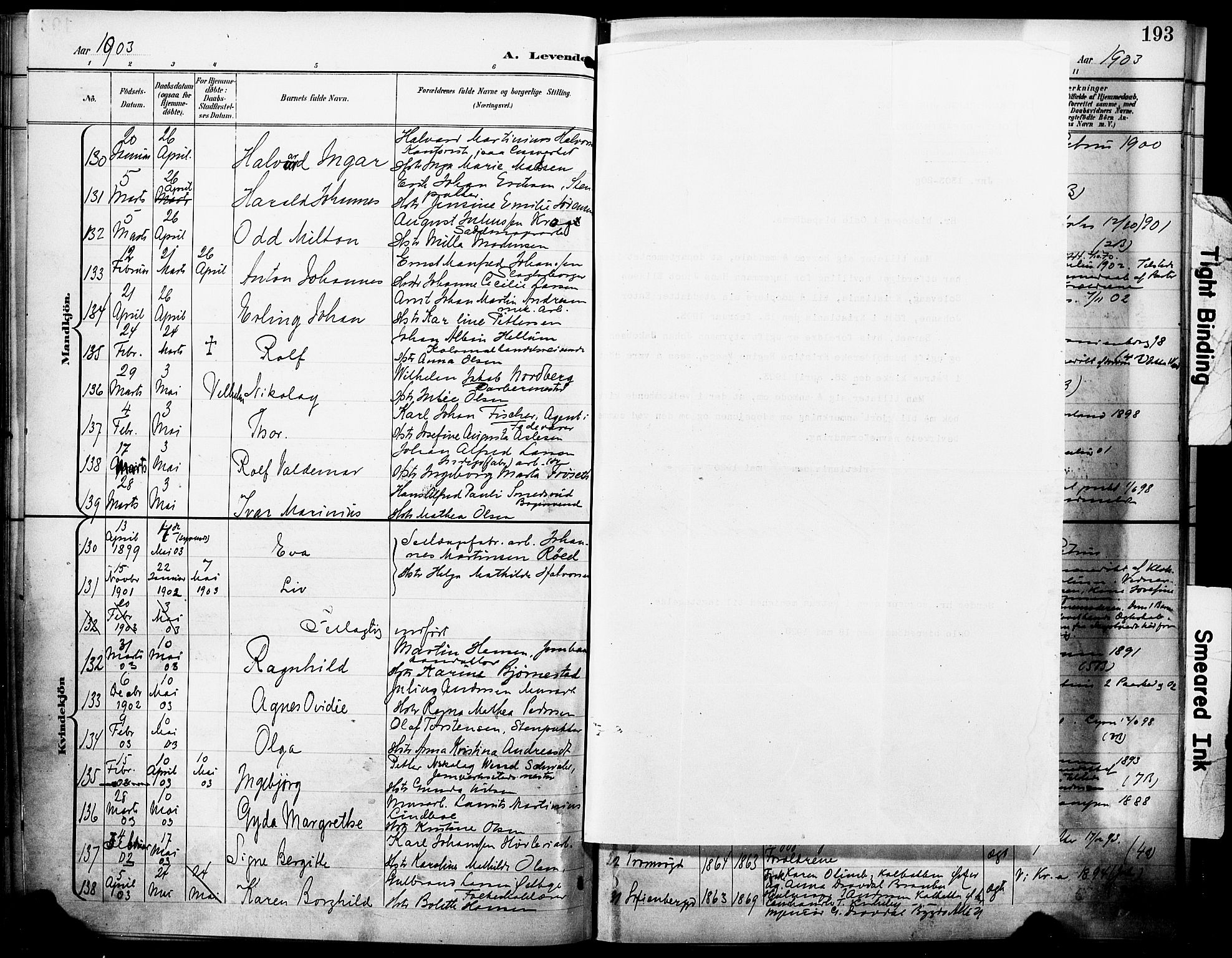Petrus prestekontor Kirkebøker, SAO/A-10872/F/Fa/L0005: Parish register (official) no. 5, 1899-1903, p. 193