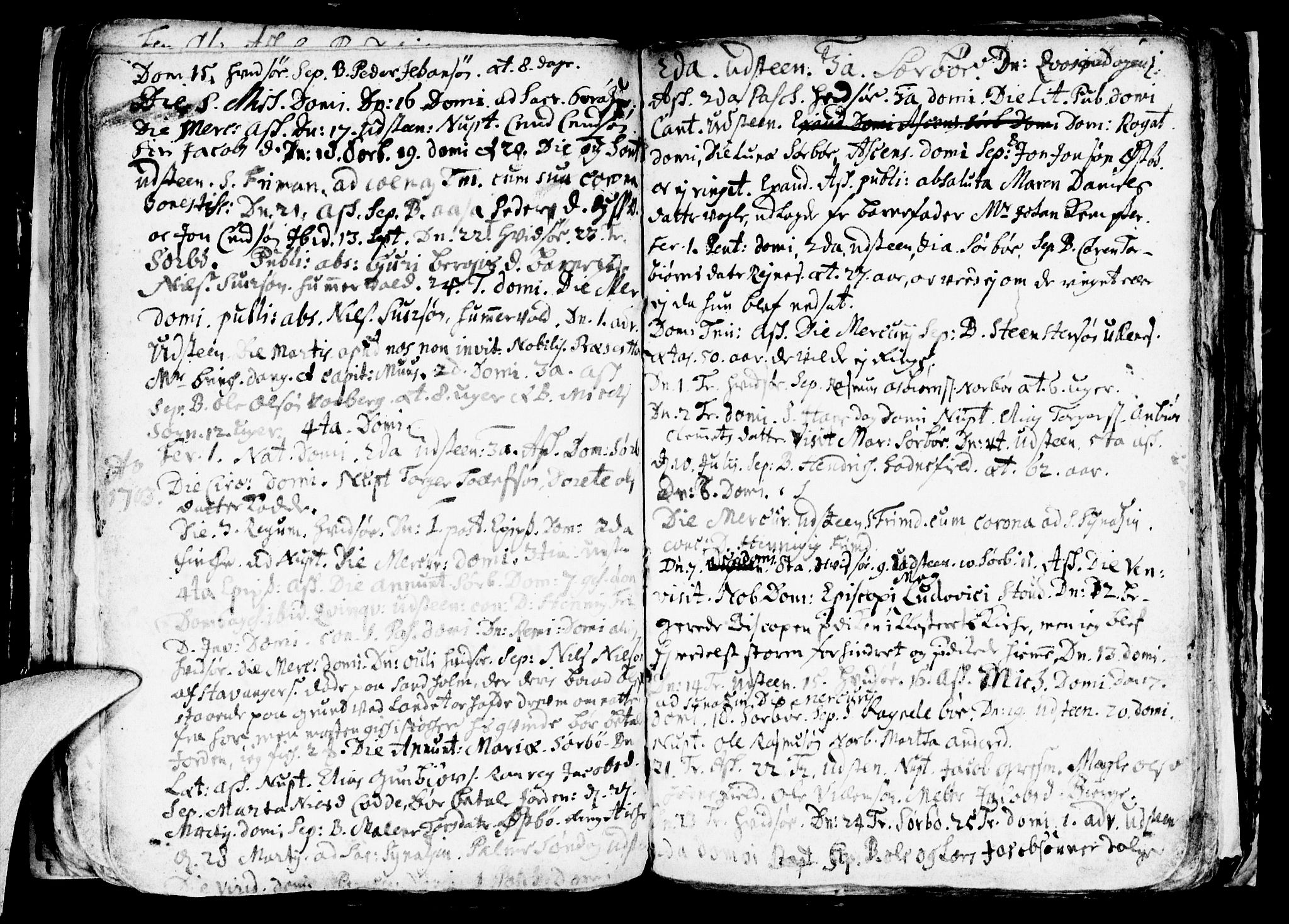 Rennesøy sokneprestkontor, SAST/A -101827/H/Ha/Haa/L0001: Parish register (official) no. A 1, 1668-1737