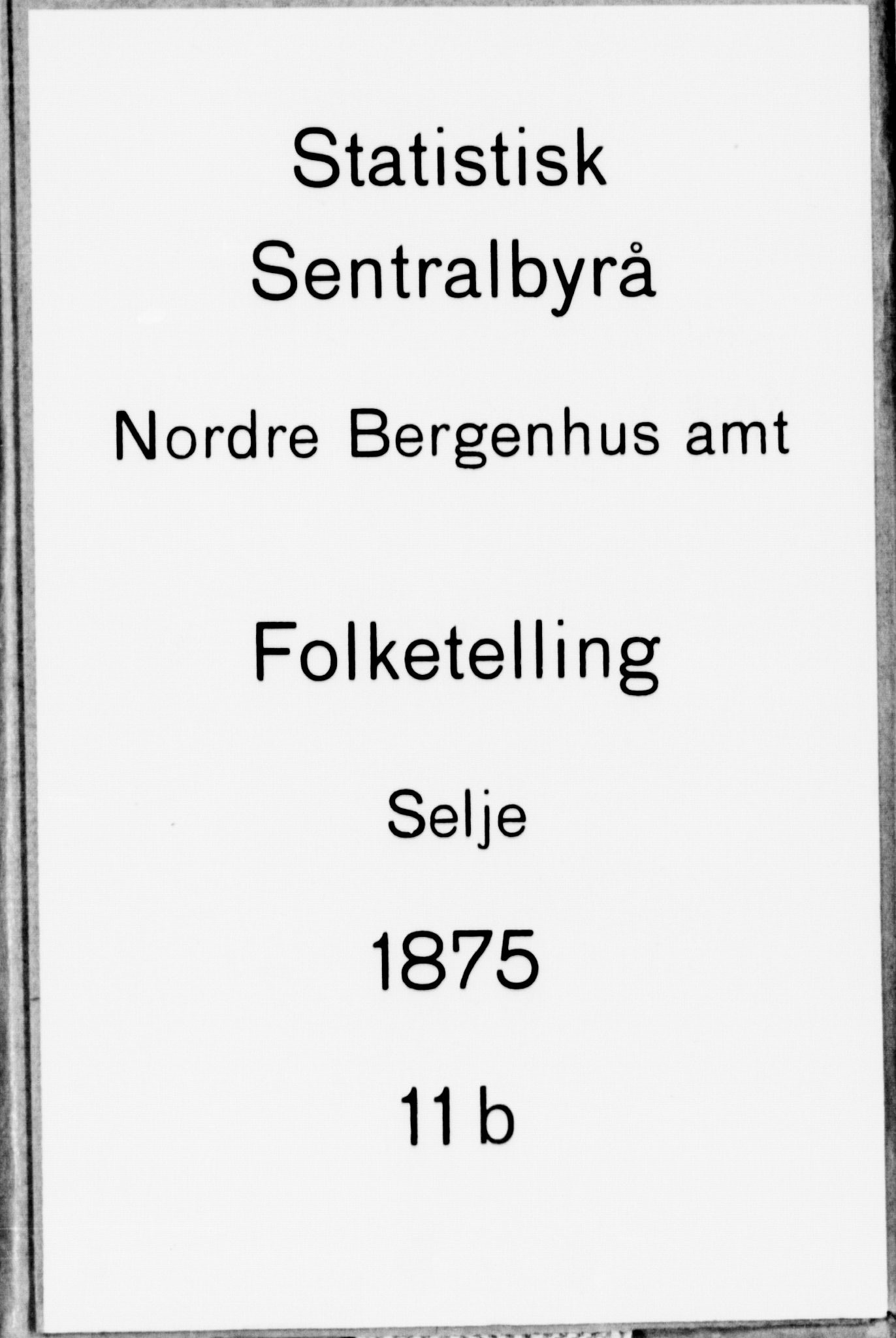 SAB, 1875 Census for 1441P Selje, 1875, p. 797