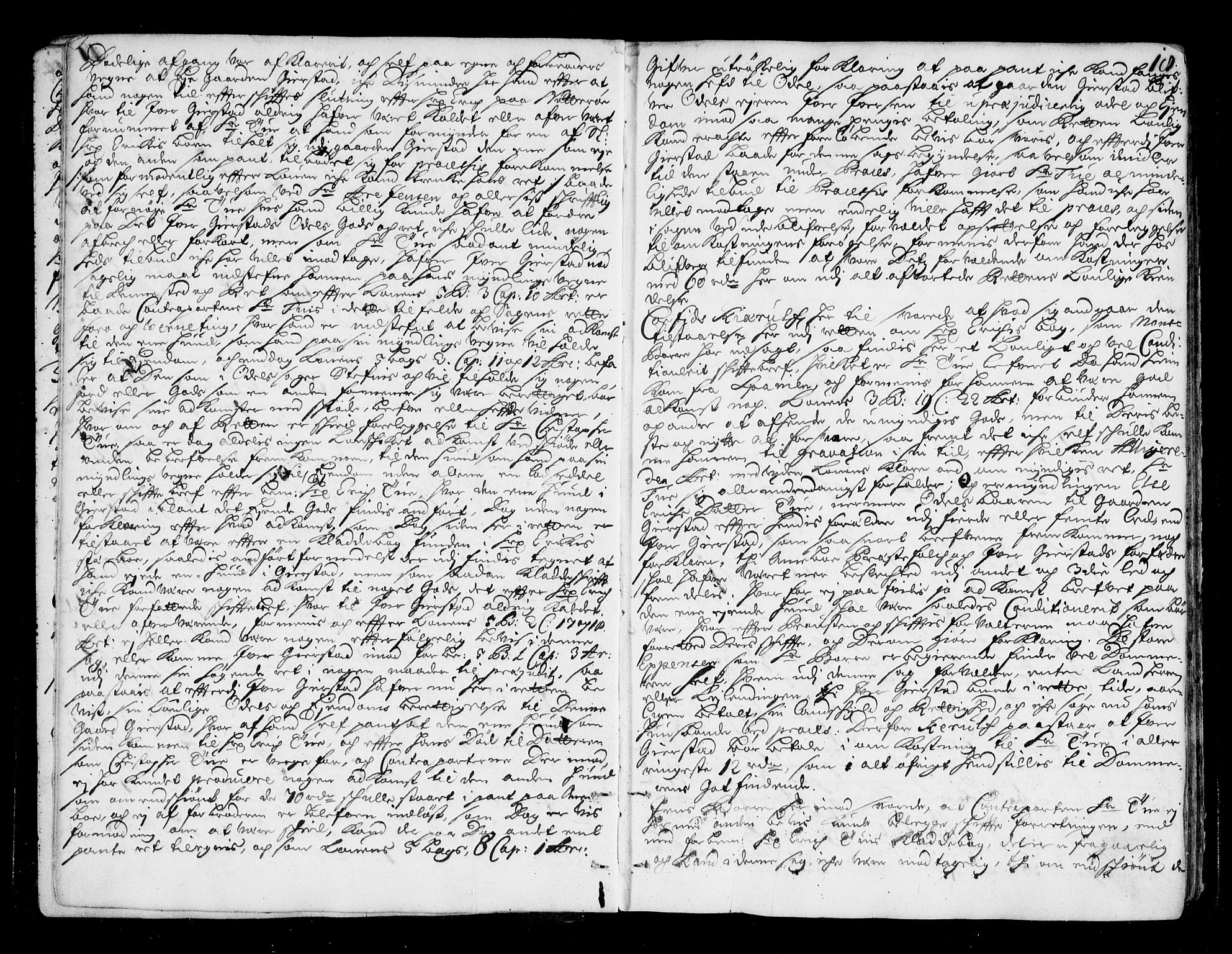 Larvik sorenskriveri, AV/SAKO-A-83/F/Fa/L0011: Tingbok, 1706-1710, p. 18